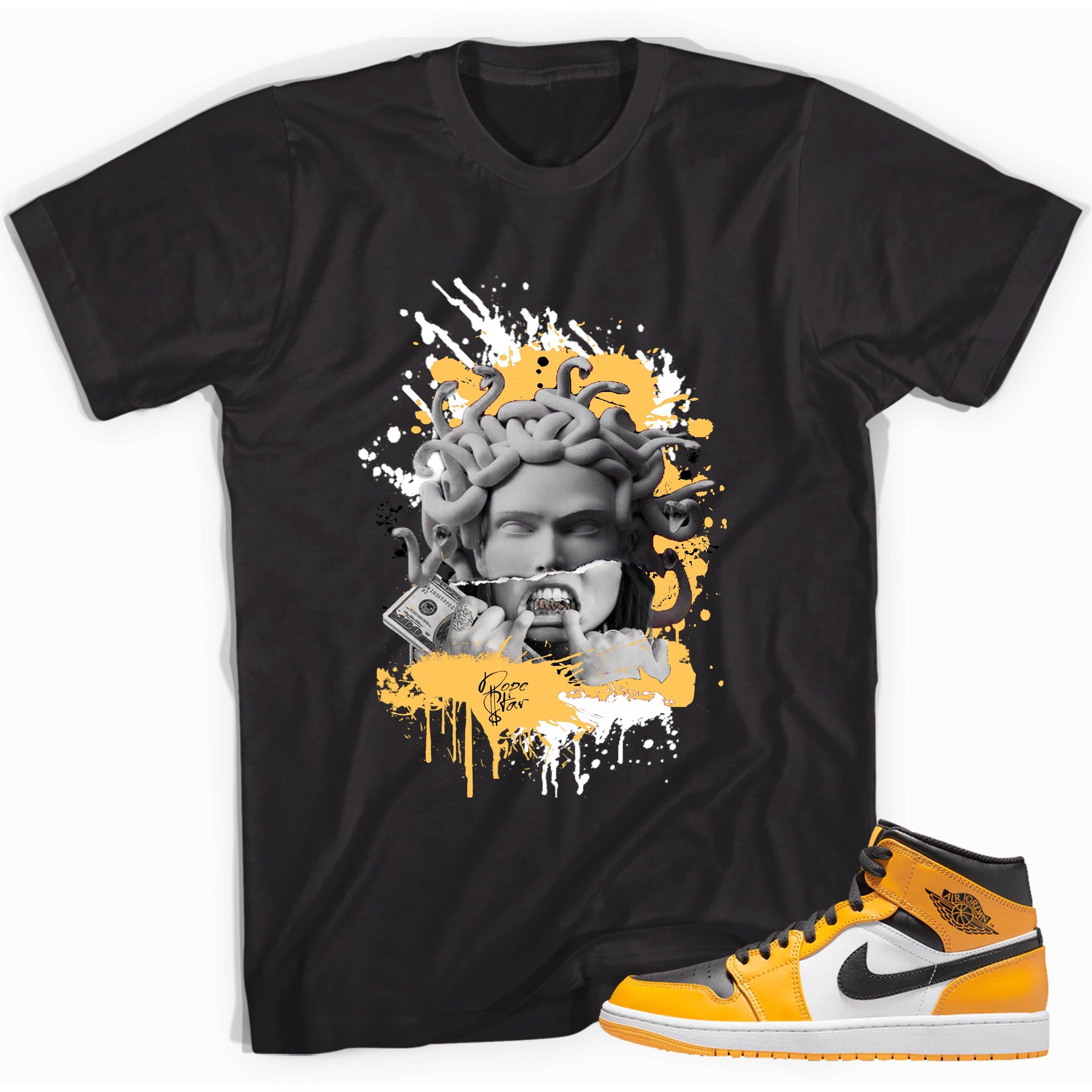 Medusa Shirt Air Jordan 1 Mid Taxi photo
