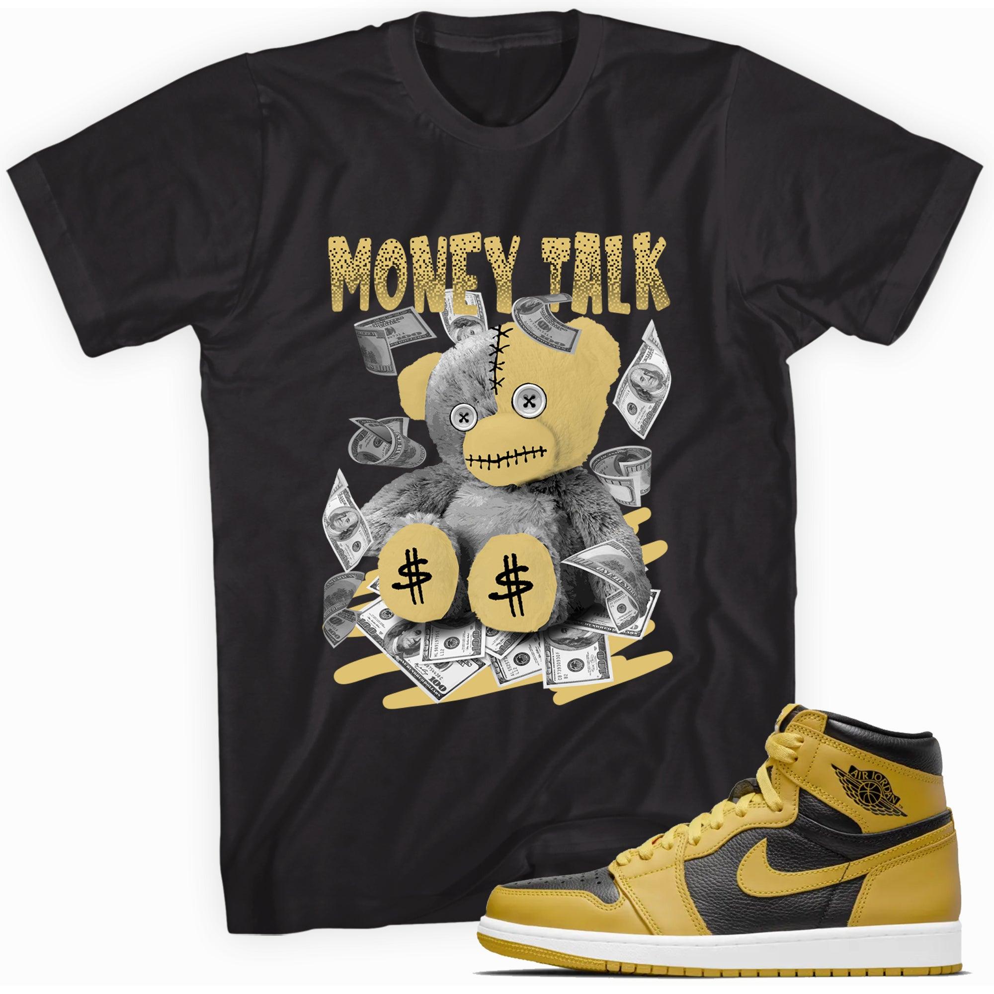 Money Talk Shirt AJ 1 Retro High Pollen photo