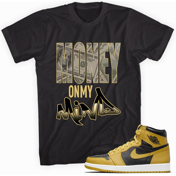 Money On My Mind Shirt AJ 1 Retro High Pollen photo