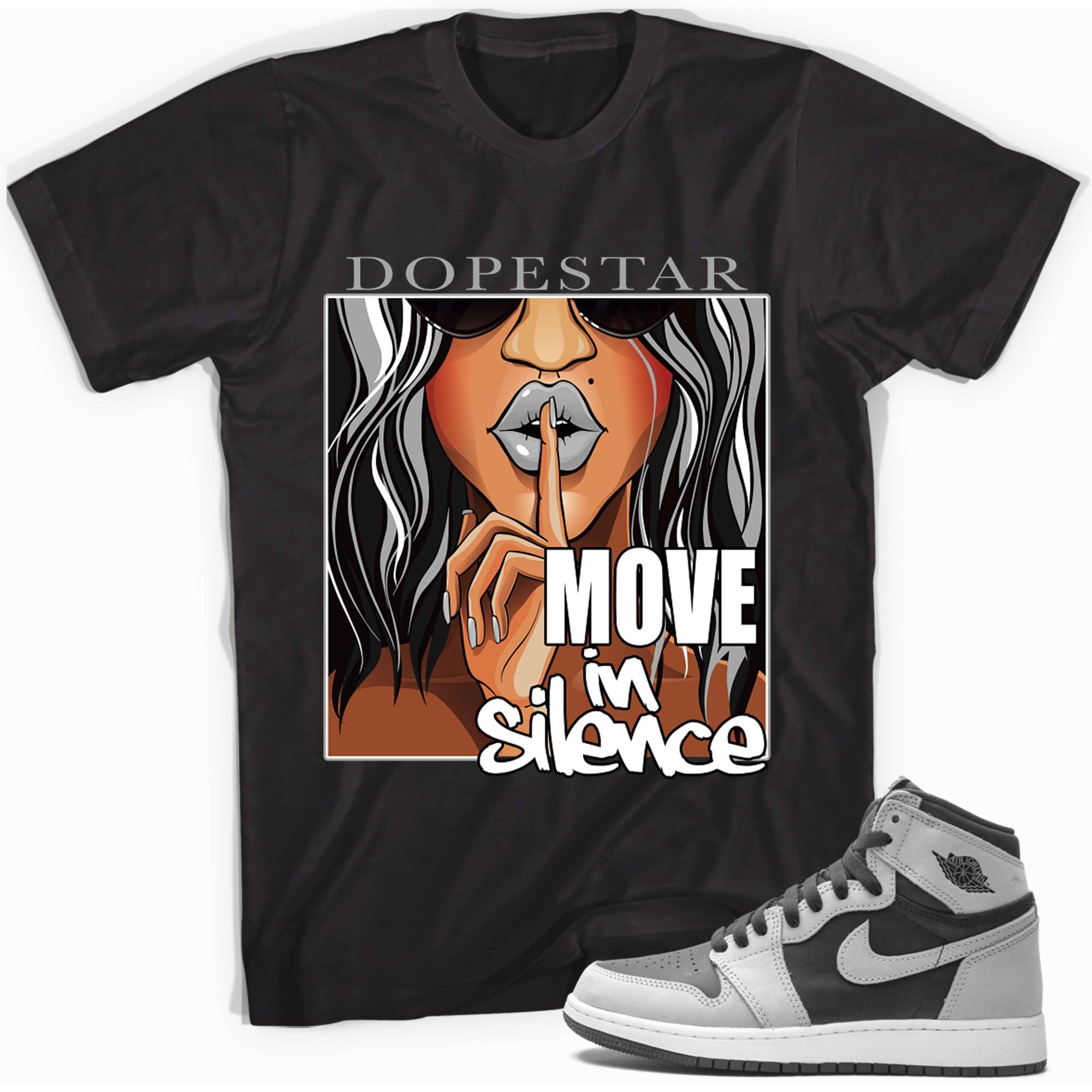 Move In Silence Sneaker Tee AJ 1 Retro High Shadow 2 photo