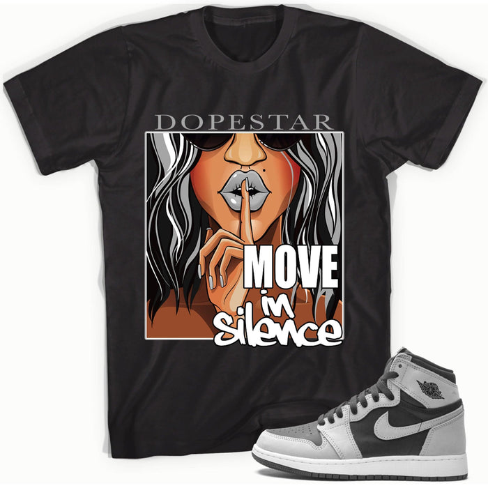Move In Silence Sneaker Tee AJ 1 Retro High Shadow 2 photo