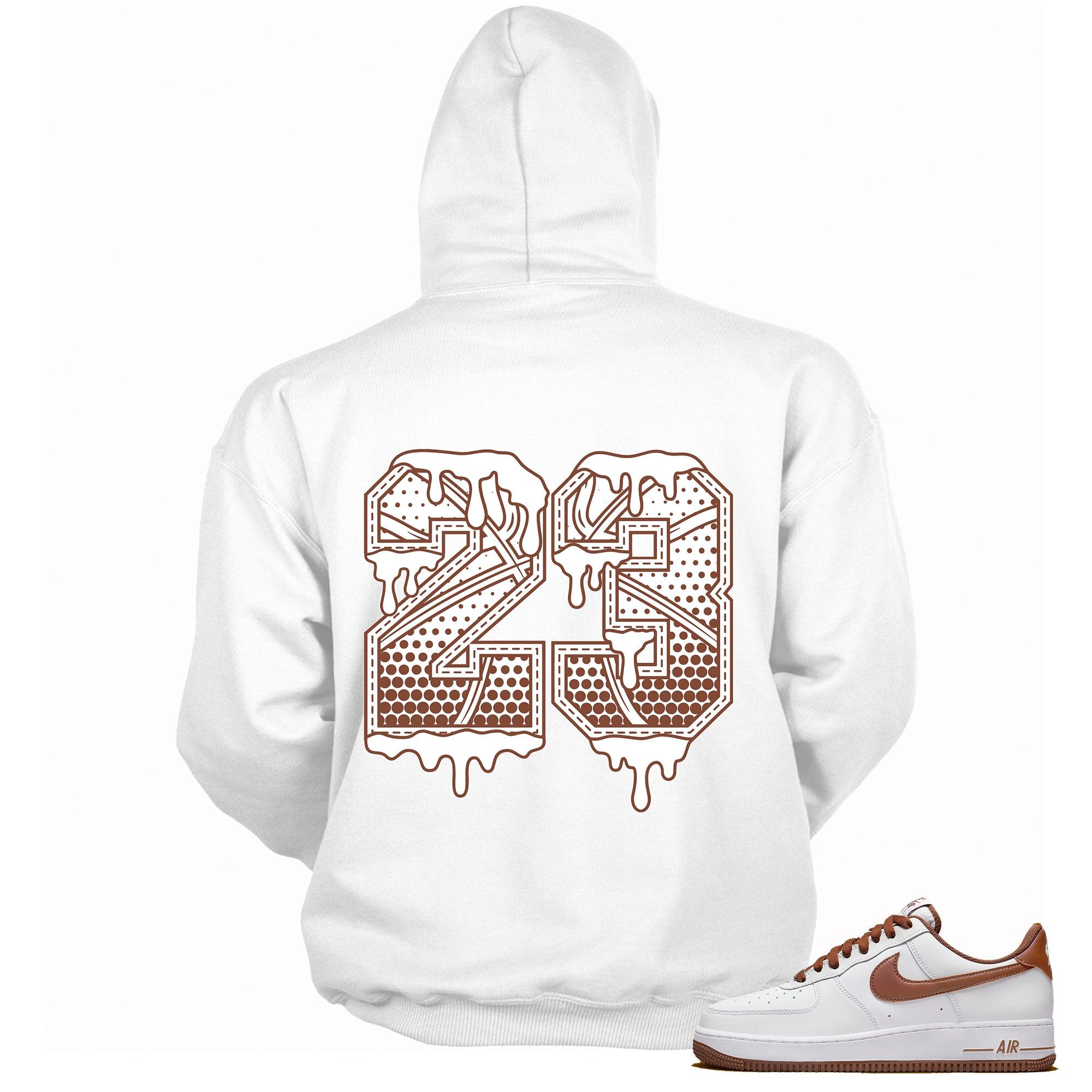 Number 23 Ball Hoodie Nike Air Force 1 Low Pecan photo