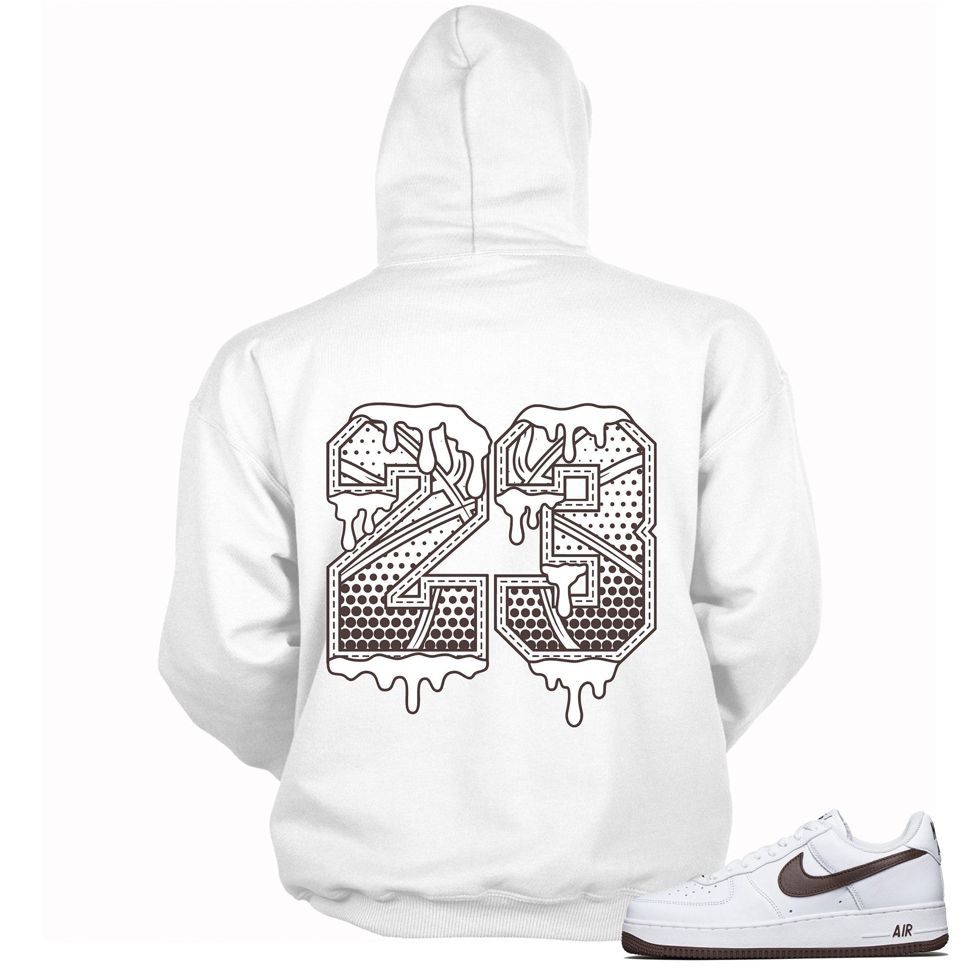 23 Ball Hoodie Nike Air Force 1 Low White Chocolate photo