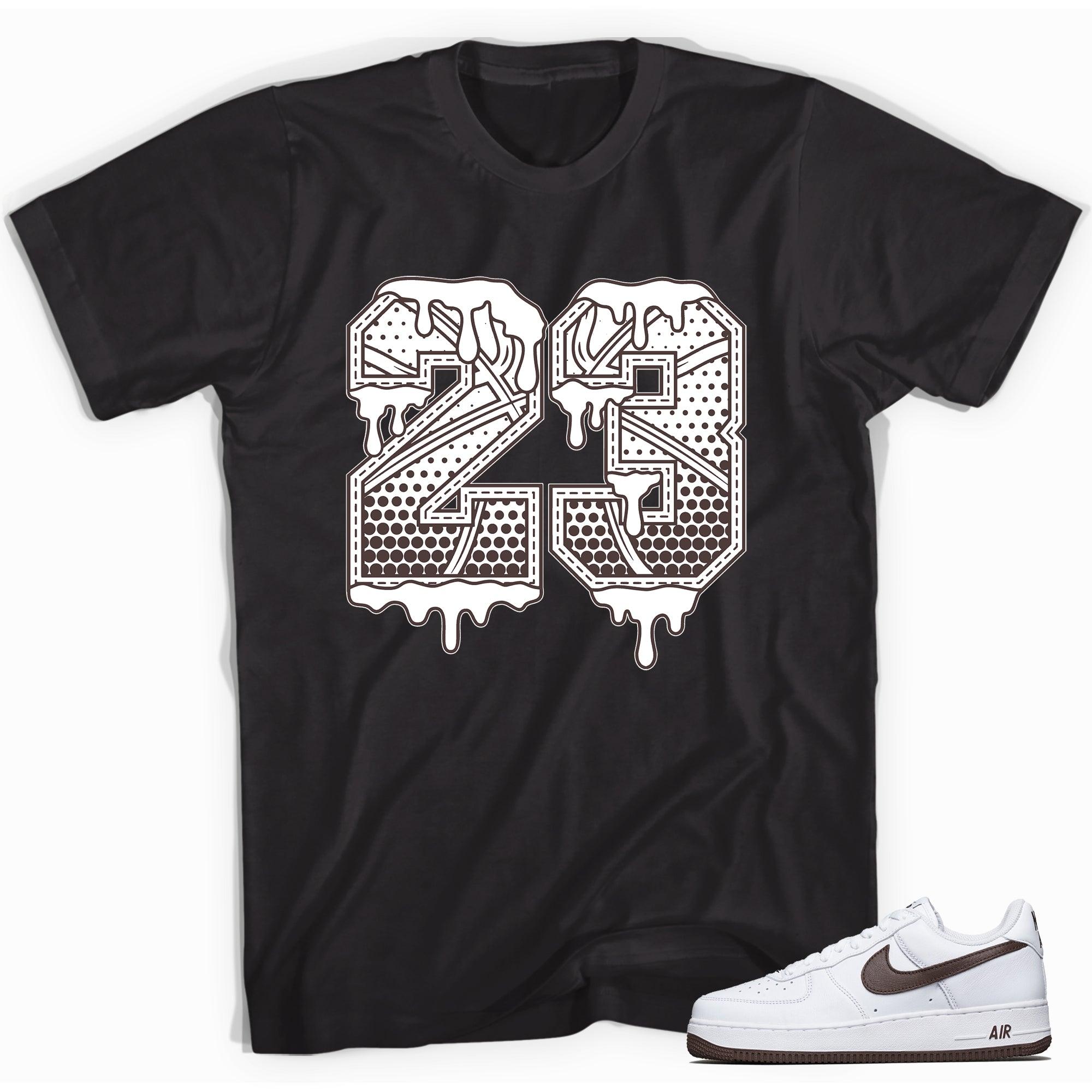 23 Ball Sneaker Tee Nike Air Force 1 Low White Chocolate photo
