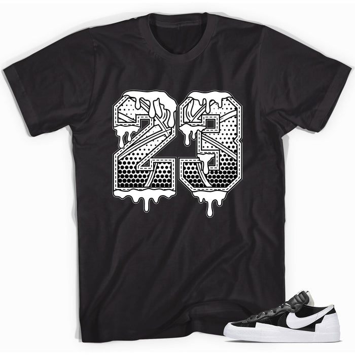 23 Ball Shirt Nike Blazer Low Sacai Black Patent Leather photo