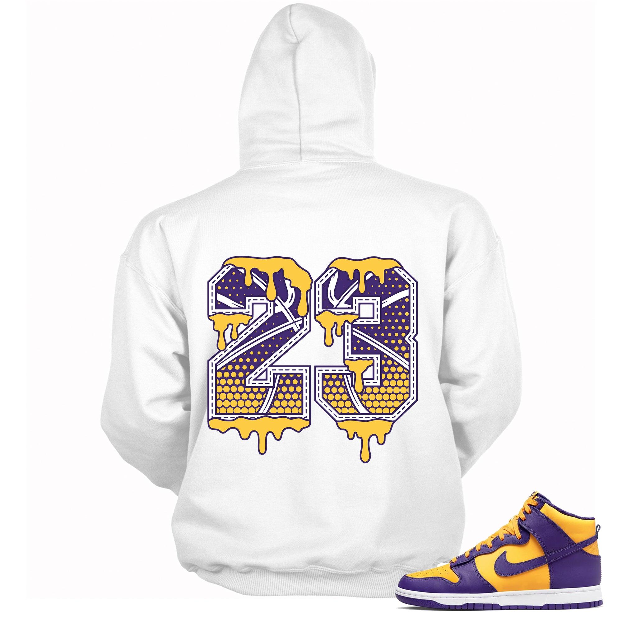23 Ball Hoodie Nike Dunk High Lakers photo