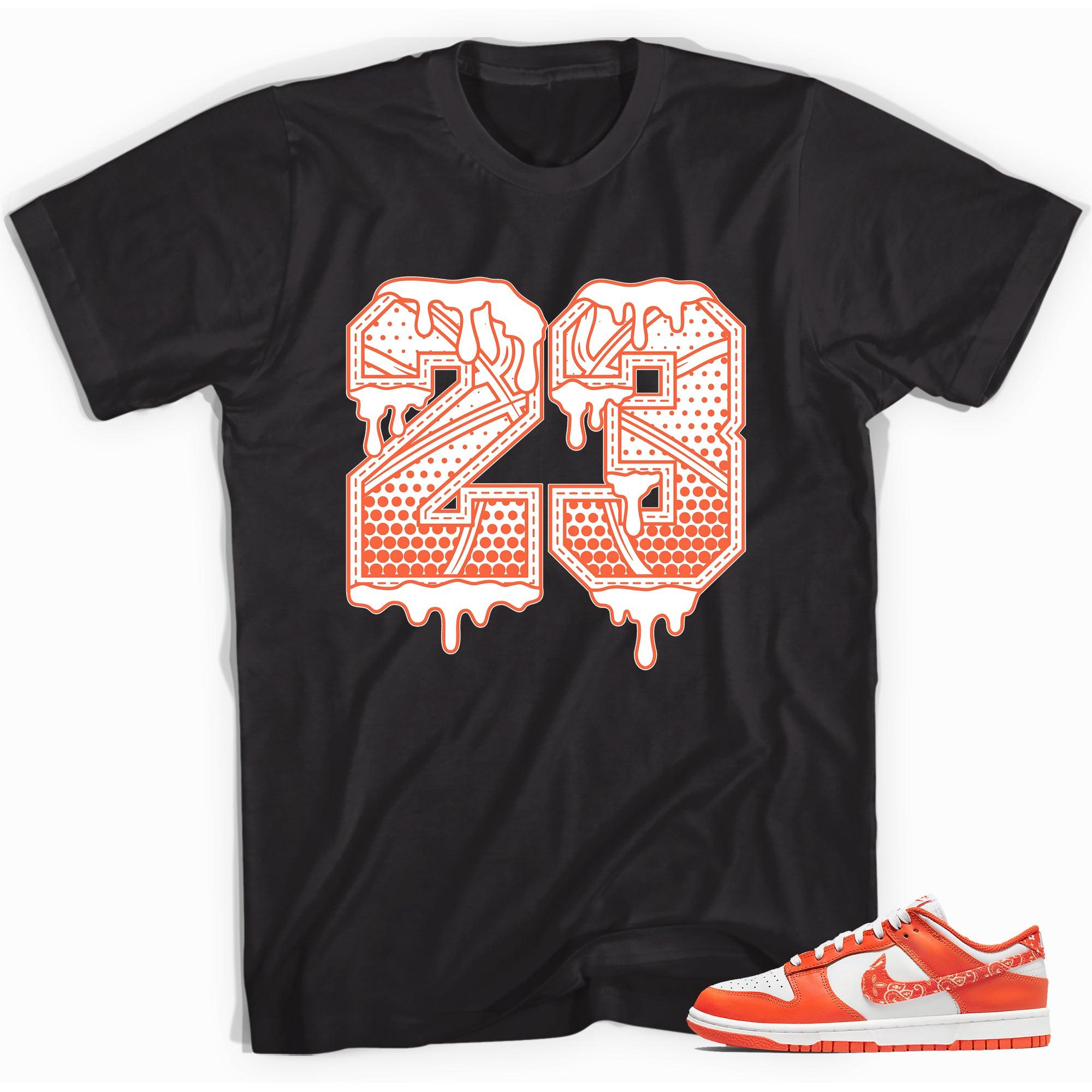 23 Ball Shirt Nike Dunk Low Essential Paisley Pack Orange photo