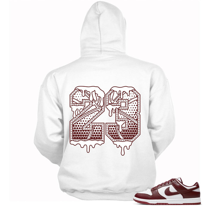 23 Ball Hoodie Nike Dunk Low Team Red photo