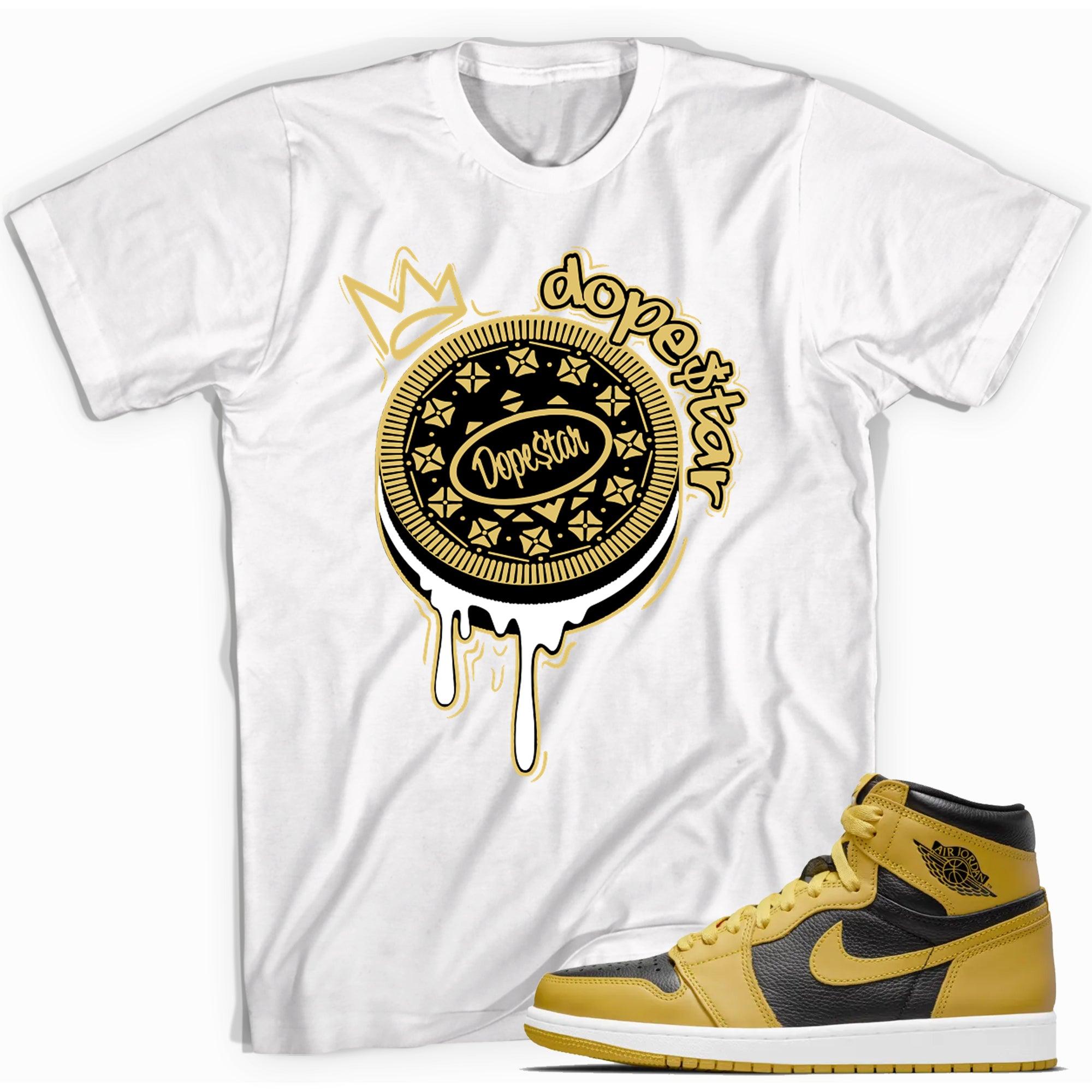 Oreo Sneaker Tee AJ 1 Retro High Pollen photo