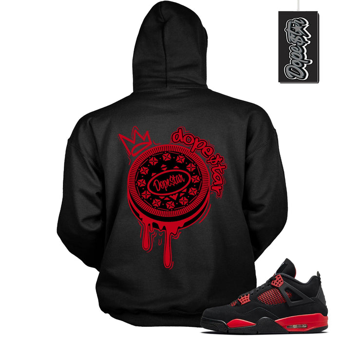 Oreo Hoodie Air Jordan 4 Red Thunder photo