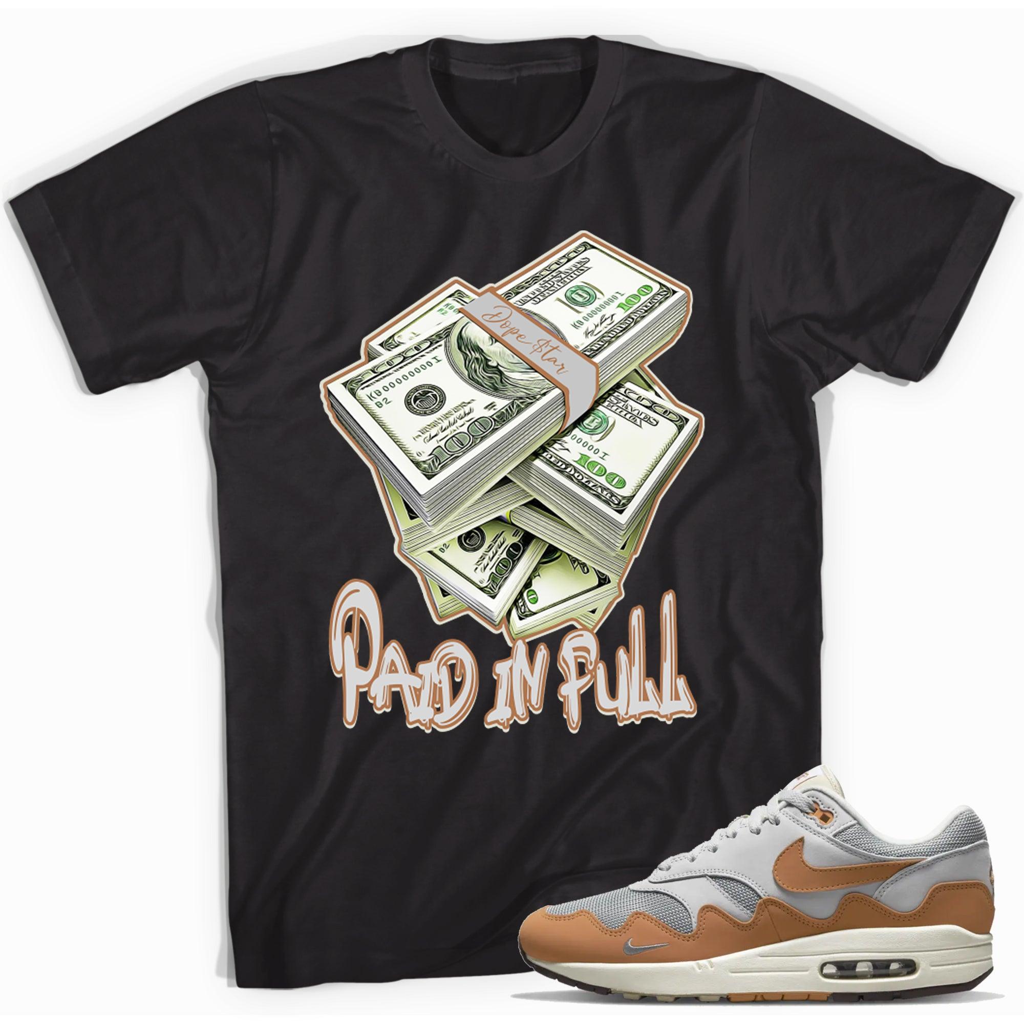 Paid In Full Shirt Air Max 1 x Patta photo