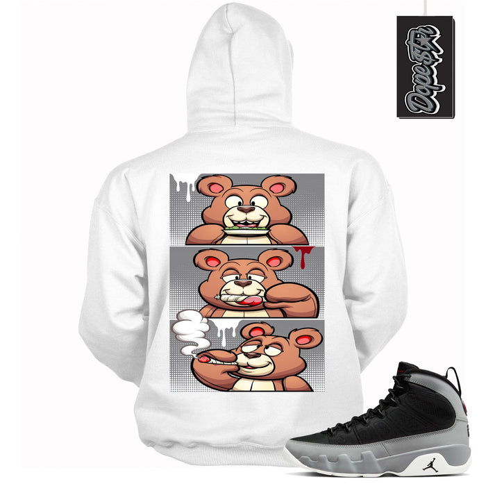 Roll It Hoodie Air Jordan 9 Particle Grey photo