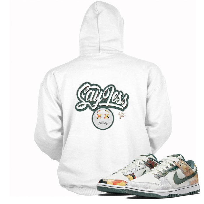 Say Less Hoodie Nike Dunk Low Sail Multi Camo photo