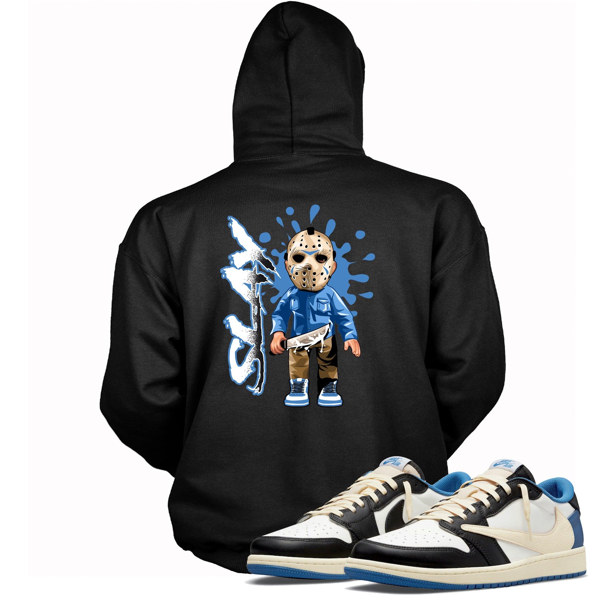 Black Friday the 13th Sweatshirt AJ 1 Low Fragment x Travis Scott photo