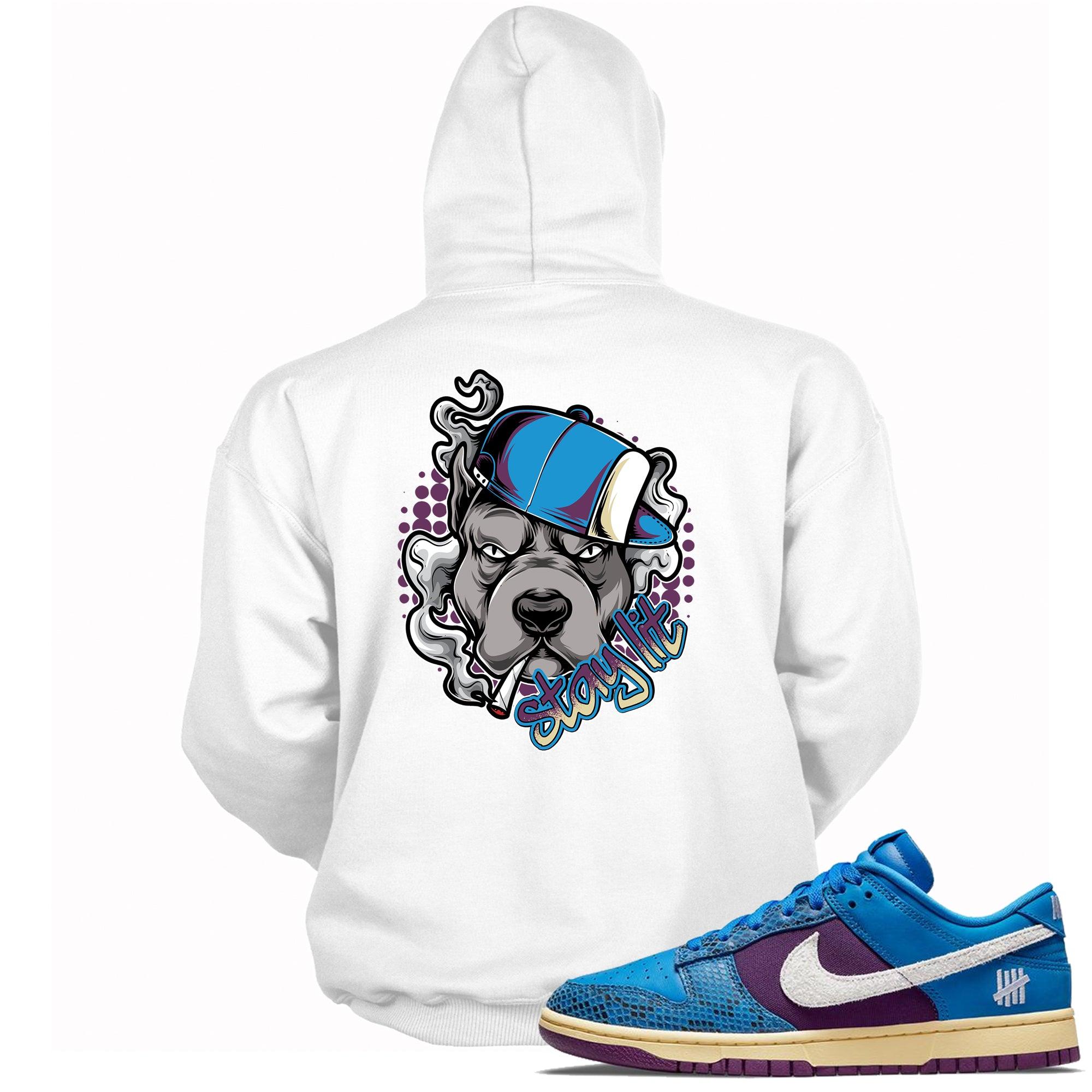 Stay Lit Hoodie Nike Dunk Low Undefeated 5 On It Dunk vs AF1 Sneakers photo