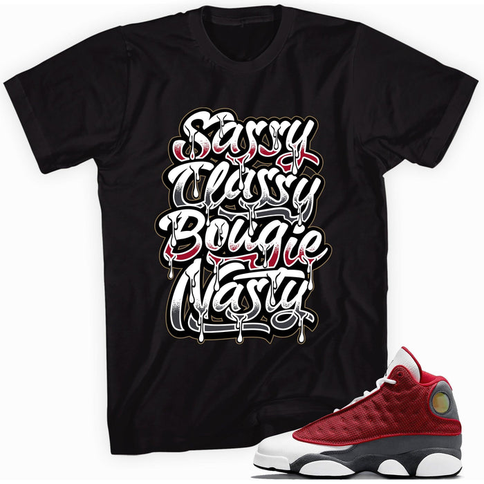Sassy Classy Shirt Air Jordan 13s Red Flint photo