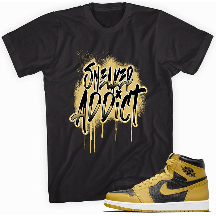 Sneaker Addict Tee Air Jordan 1 Retro High Pollen photo