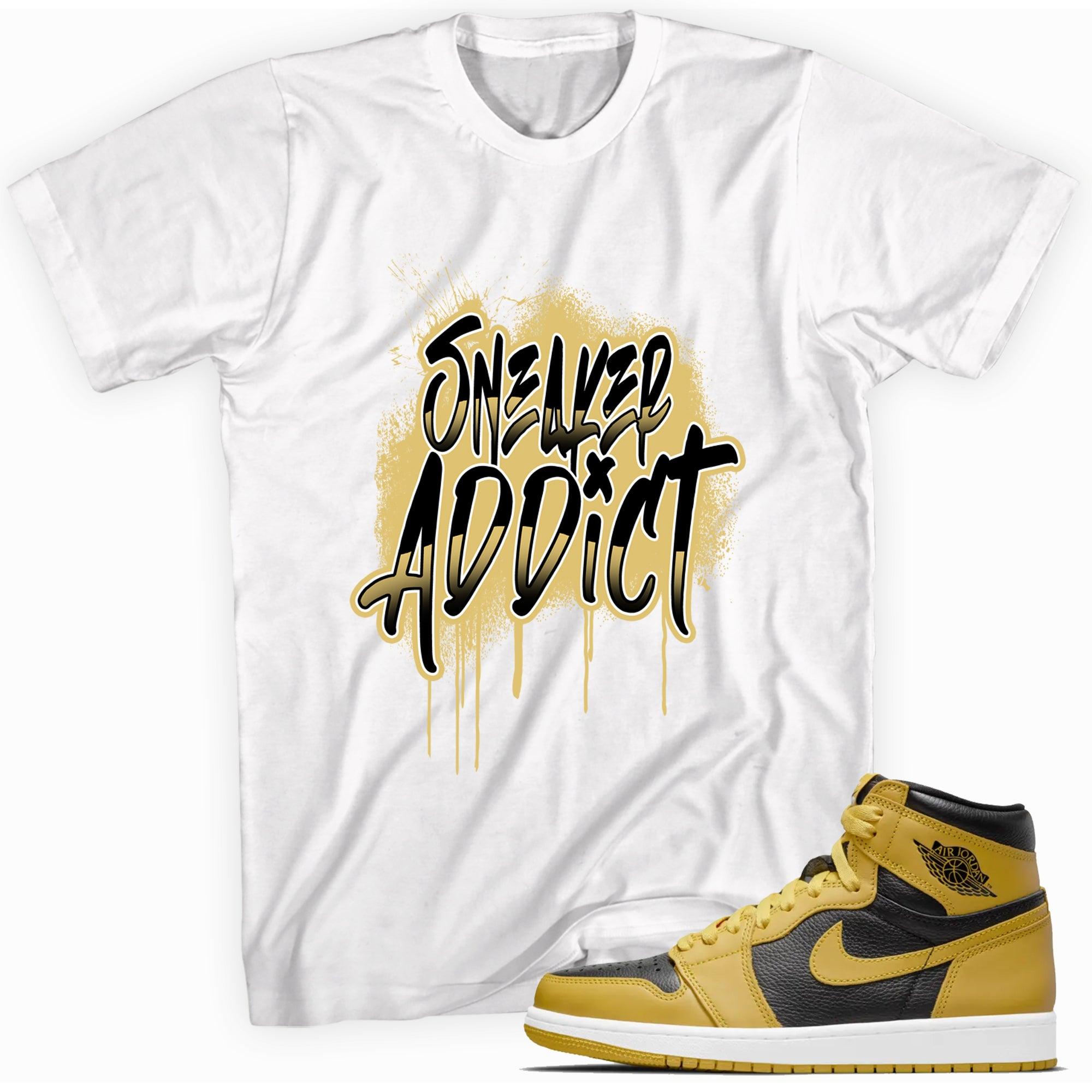 Sneaker Addict Shirt Air Jordan 1 Retro High Pollen photo