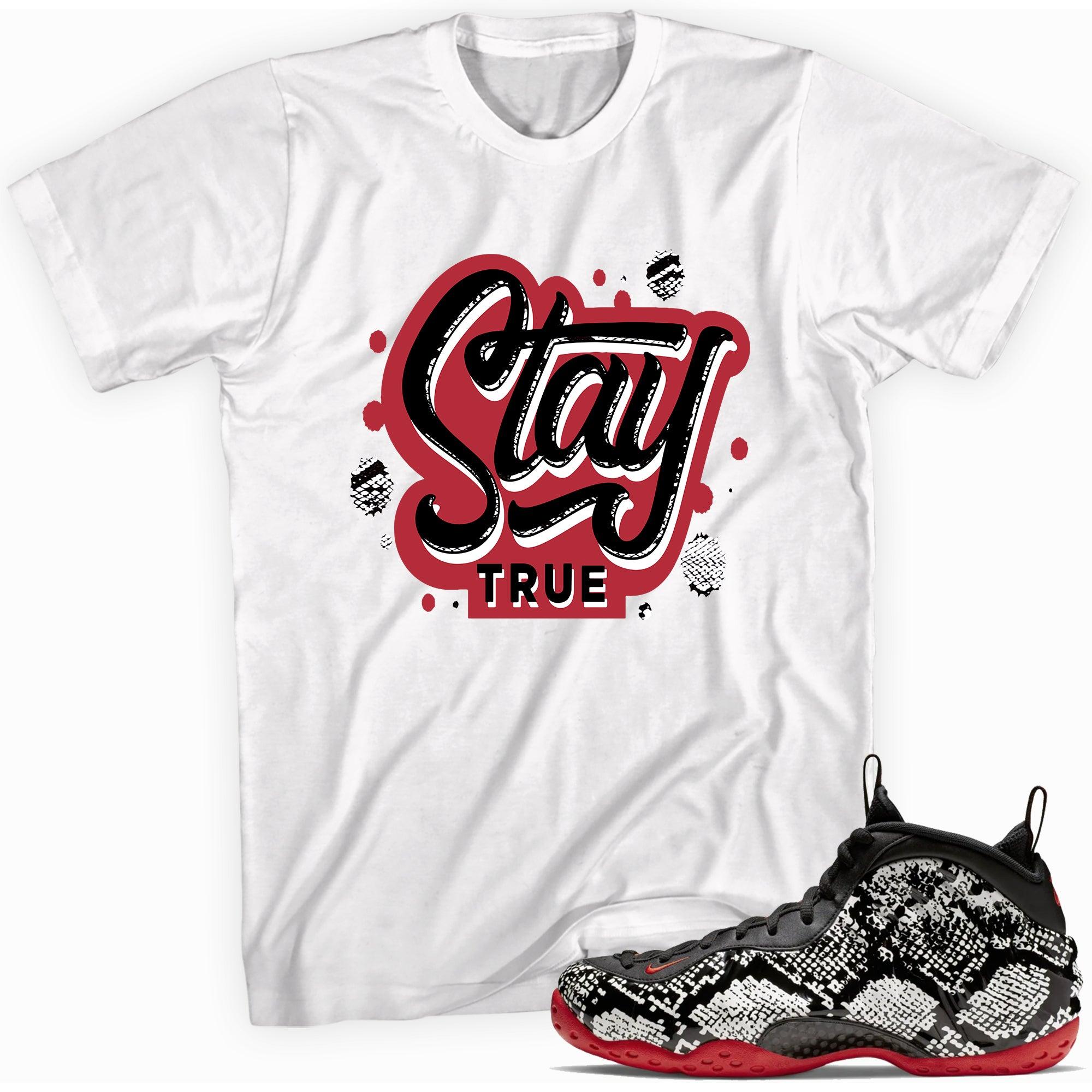 albino snakeskin foamposite shirt