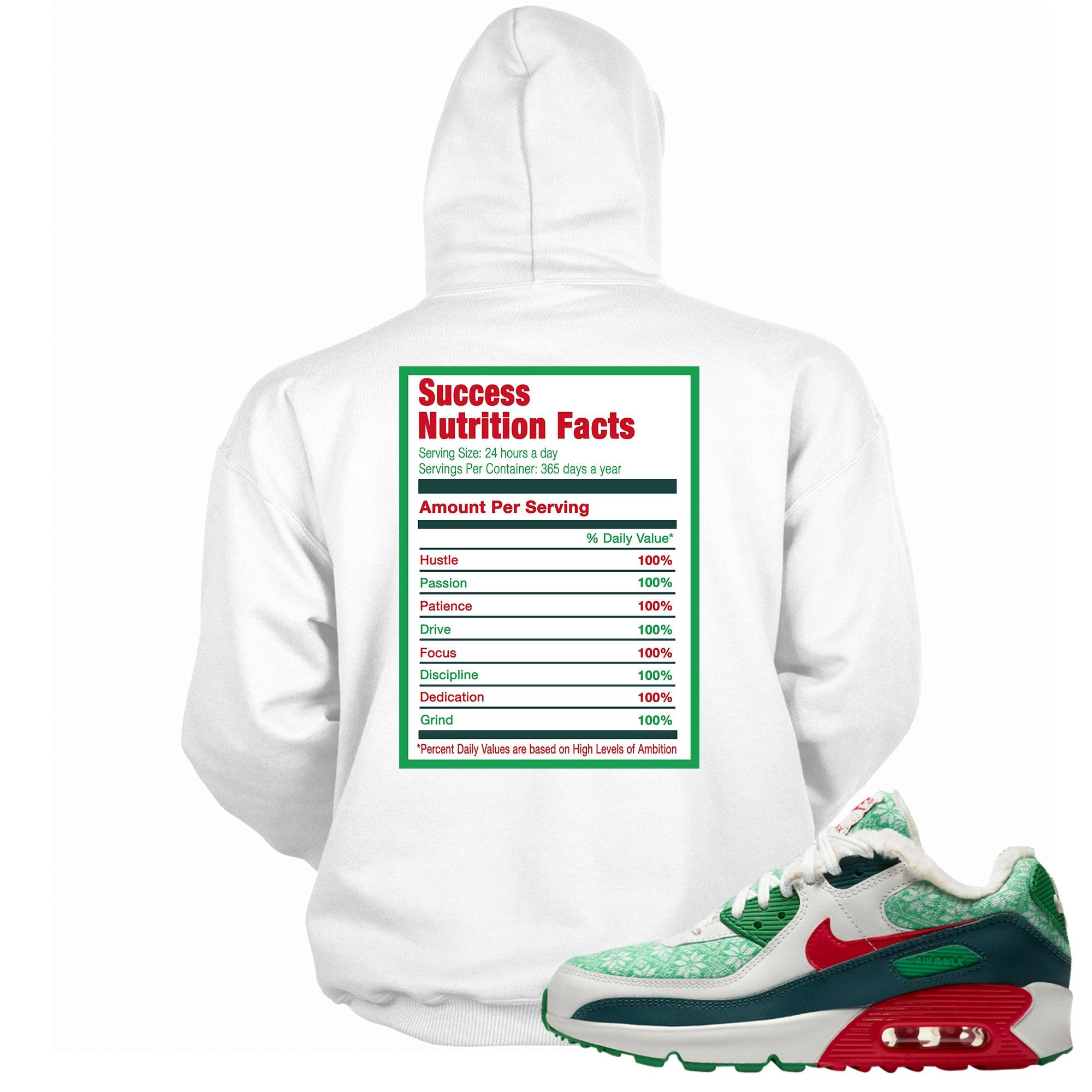 Success Nutrition Hoodie Nike Air Max Nordic 90 Christmas Sneakers photo