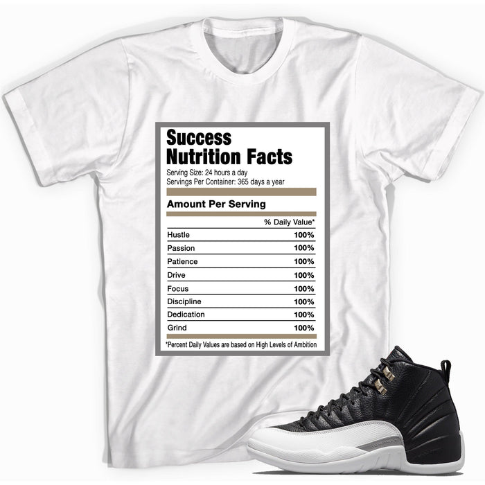 Success Nutrition Shirt AJ 12 Retro Playoffs photo