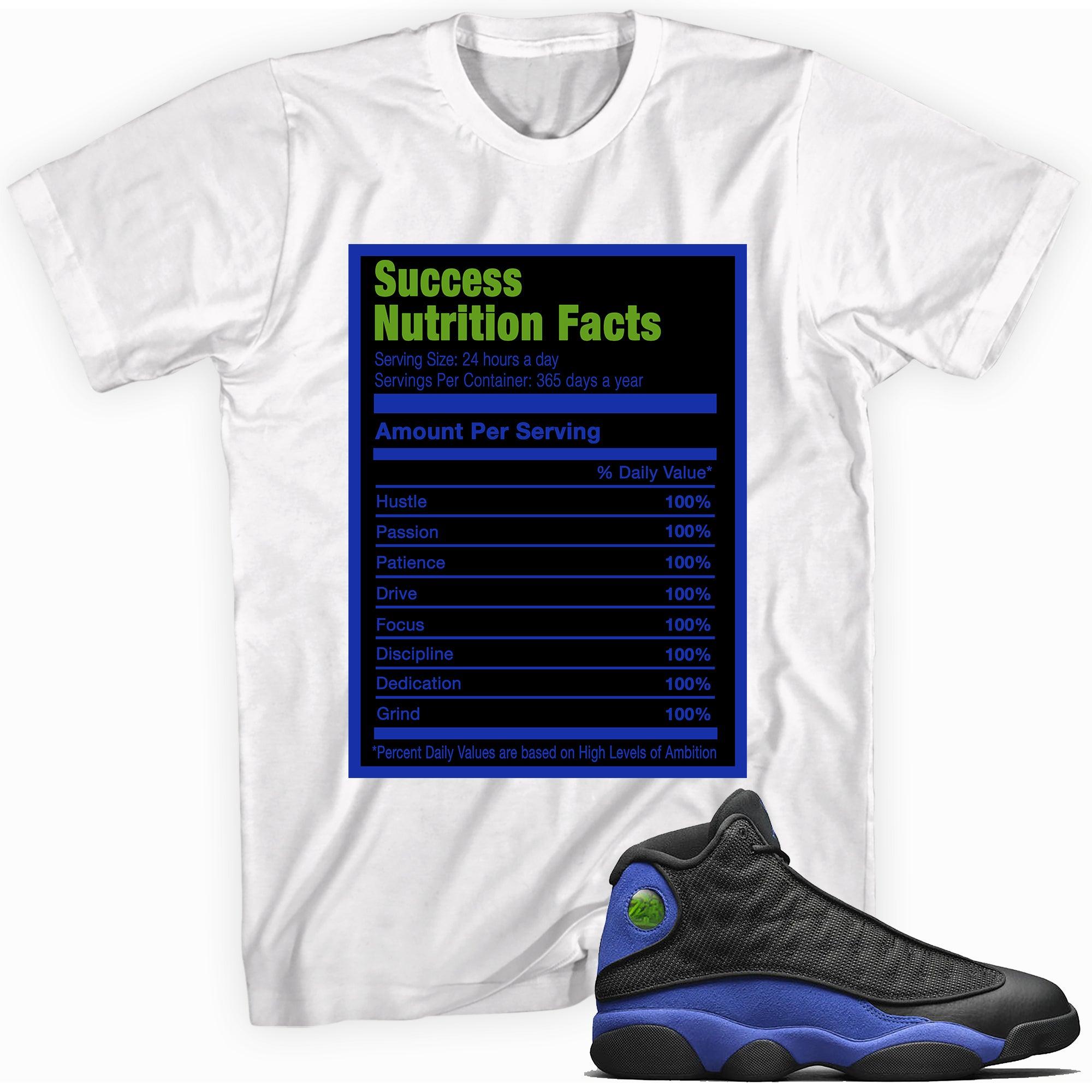 Success Nutrition Shirt AJ 13 Hyper Royal photo