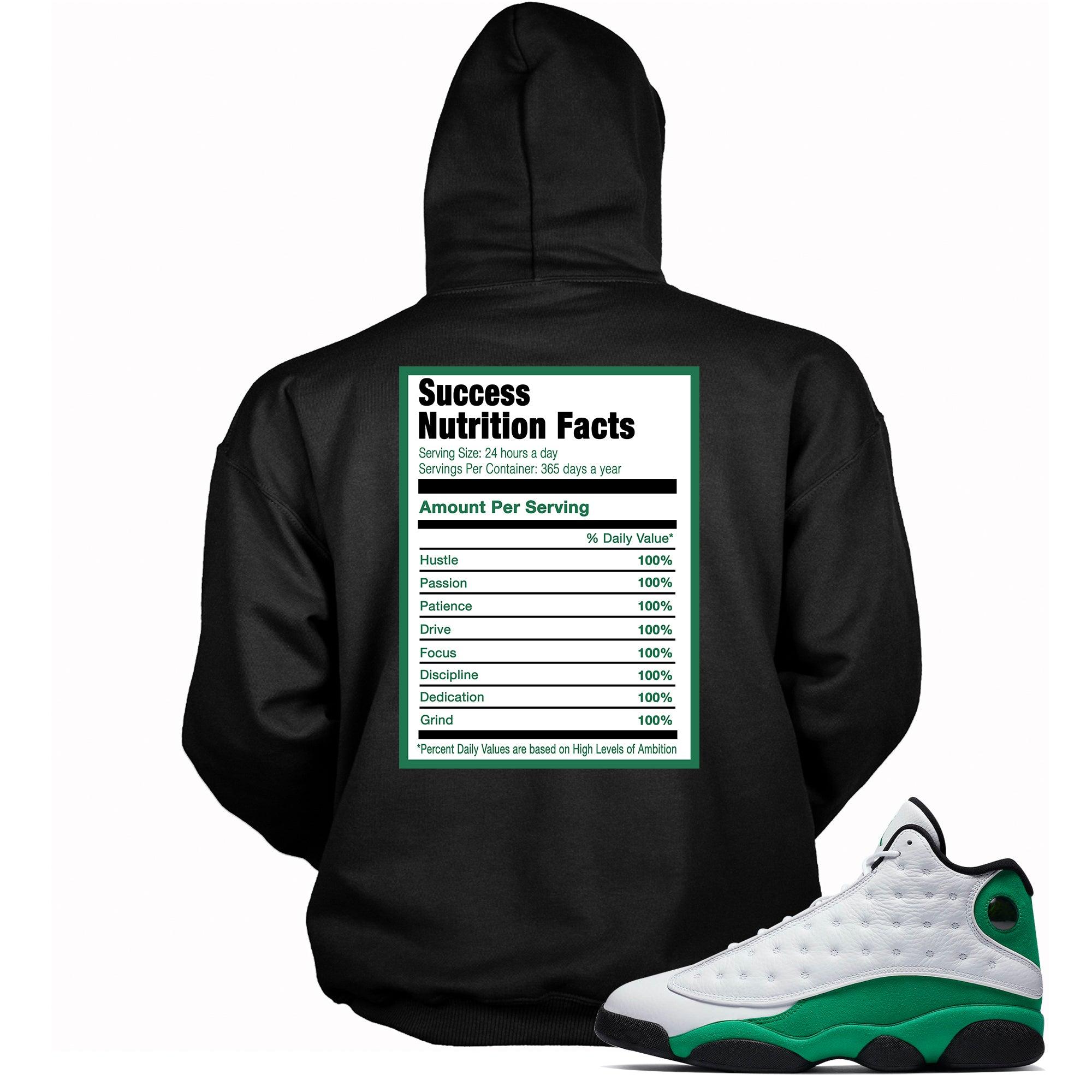 Success Nutrition Sneaker Sweatshirt AJ 13 Lucky Green photo