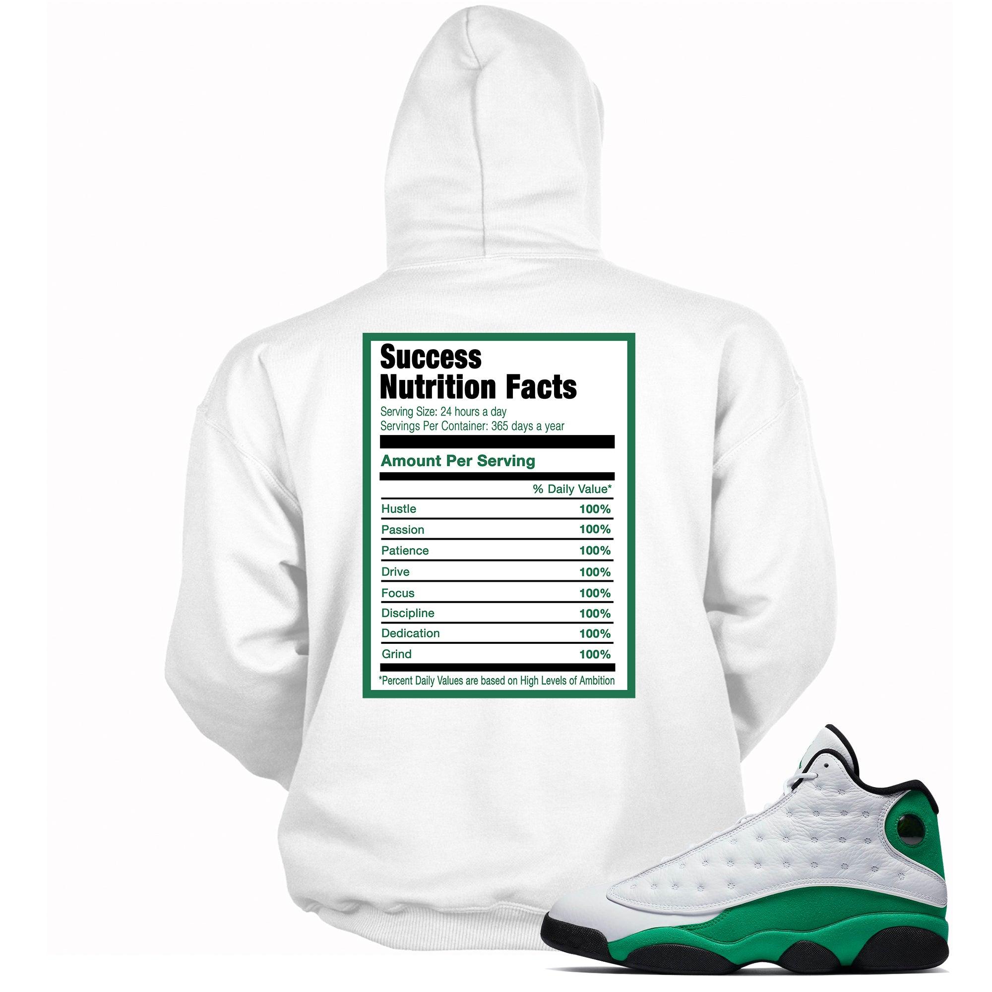 Success Nutrition Hoodie AJ 13 Lucky Green photo
