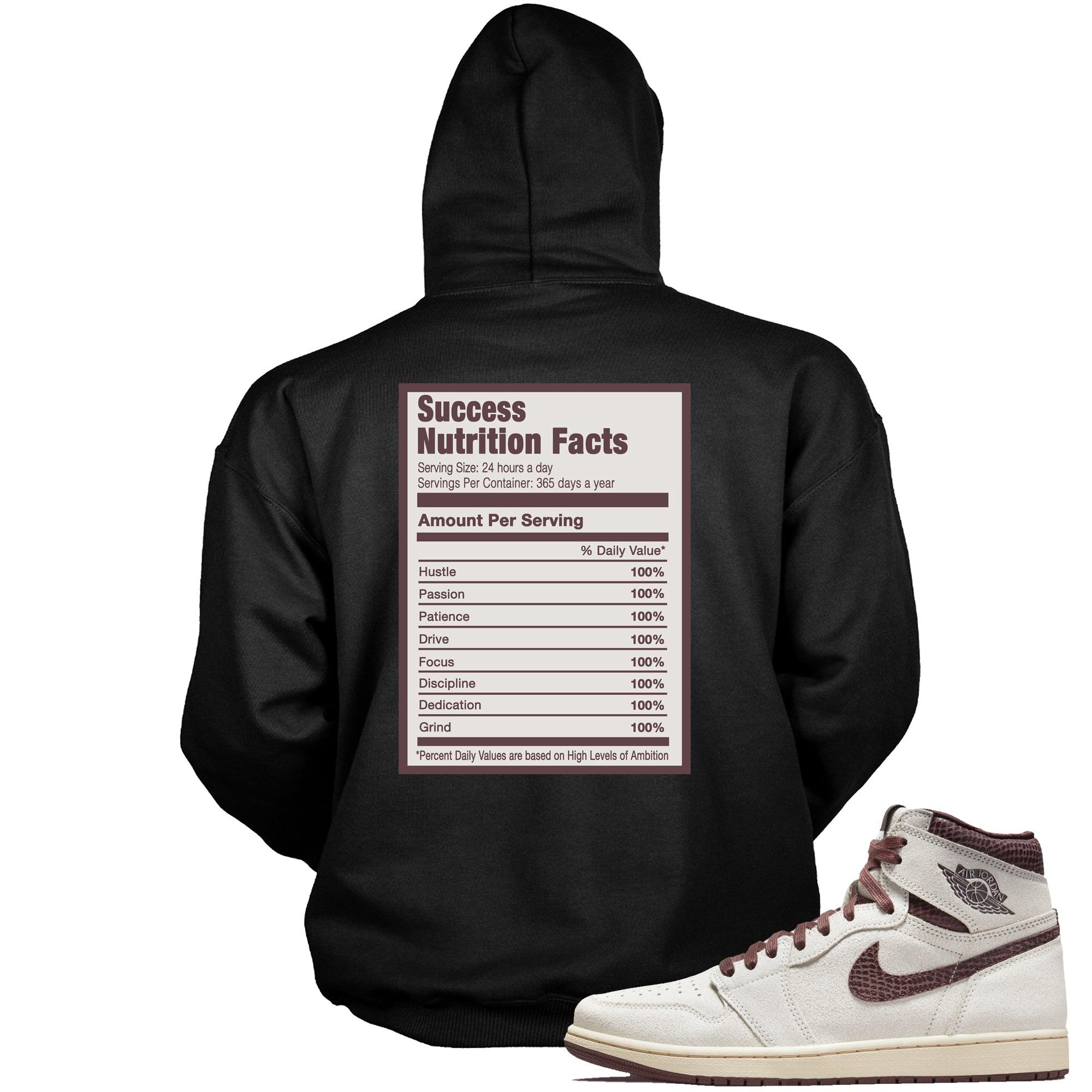 Success Nutrition Sneaker Sweatshirt AJ 1 High OG A Ma Maniére photo