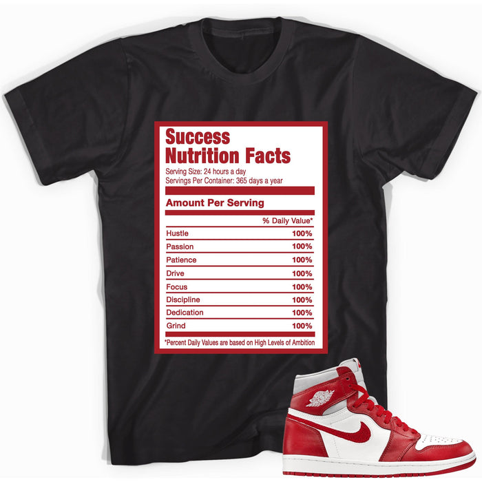 Success Nutrition Shirt AJ 1 High OG Newstalgia Chenille photo