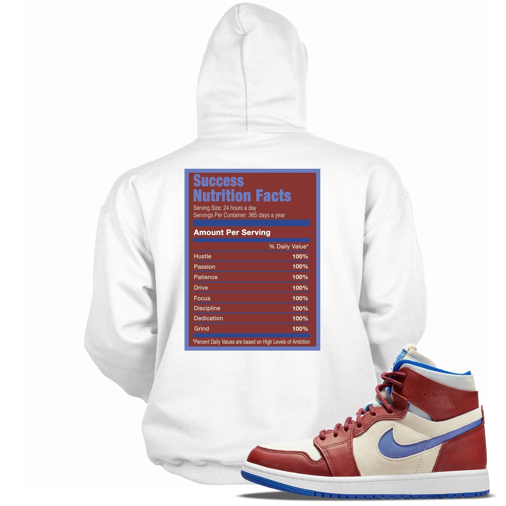 Success Nutrition Sneaker Sweatshirt AJ 1 High Zoom Team Red photo