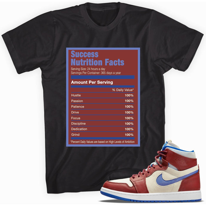 Success Nutrition Sneaker Tee AJ 1 High Zoom Team Red photo