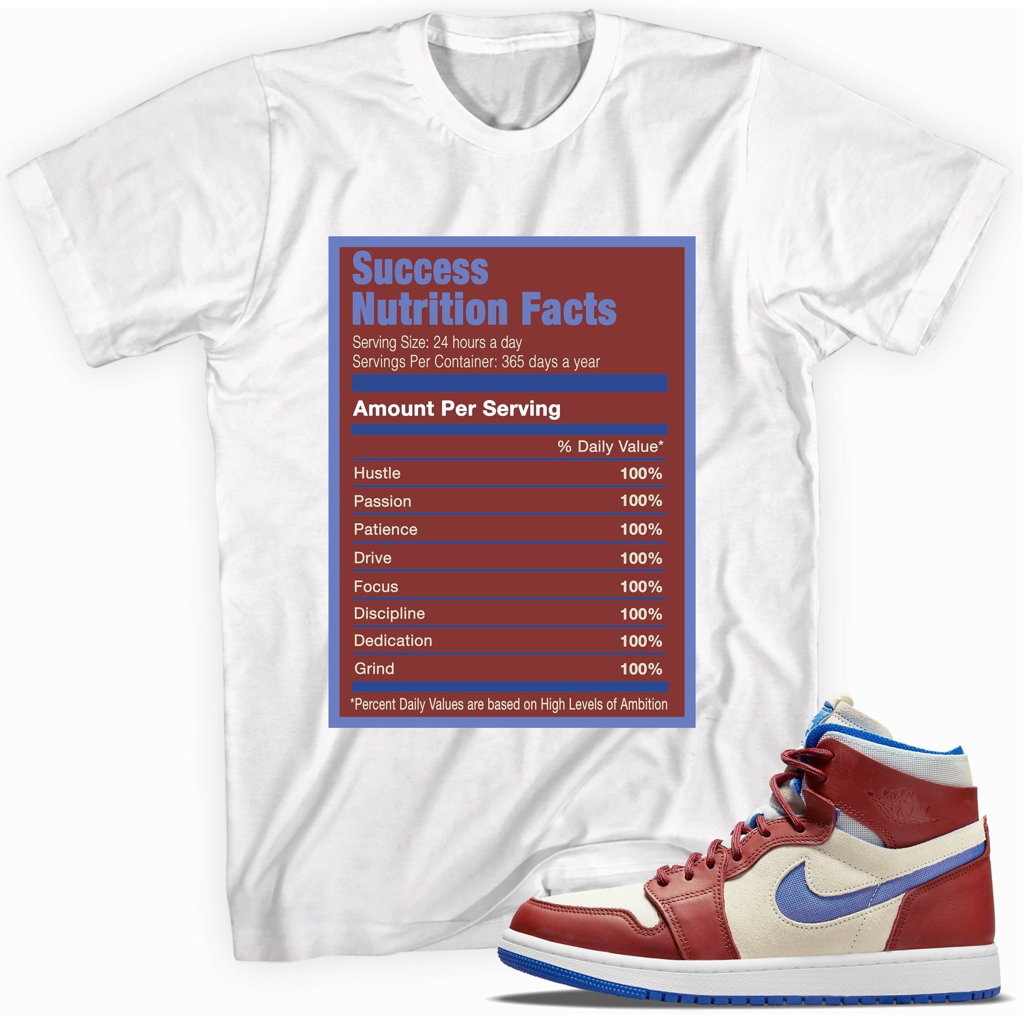 Success Nutrition Shirt AJ 1 High Zoom Team Red photo