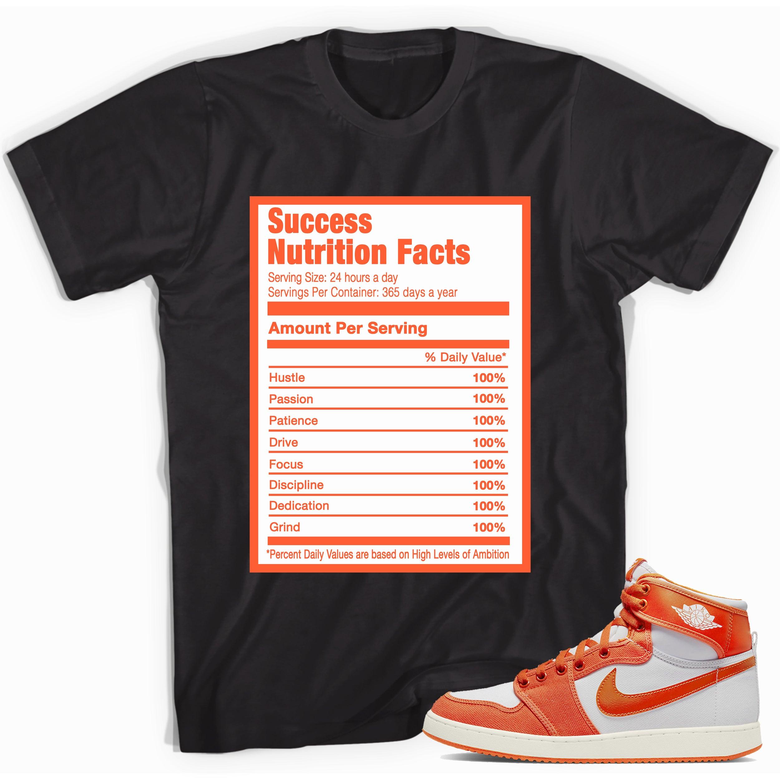Success Nutrition Shirt AJ 1s KO Syracuse photo