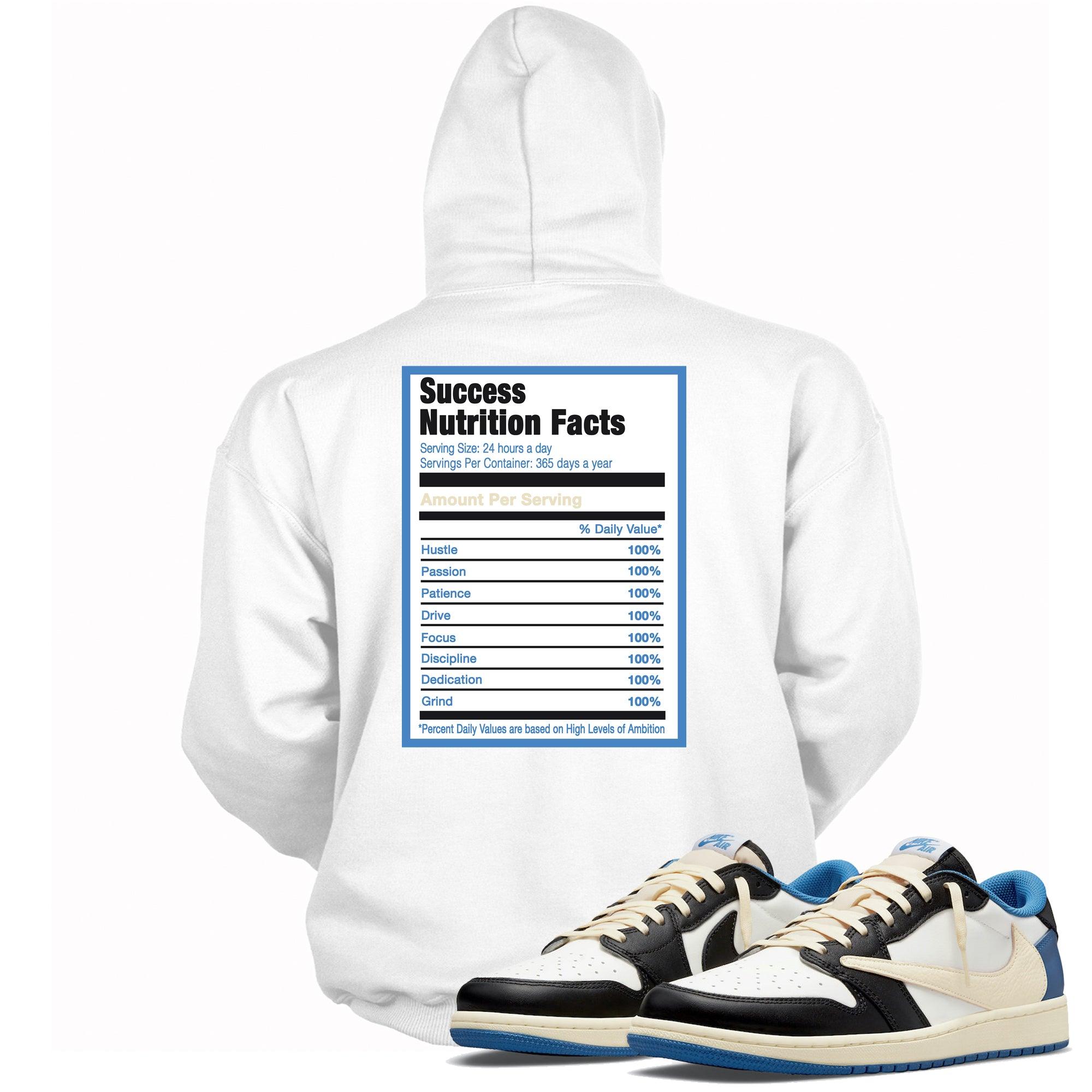 Success Nutrition Hoodie AJ 1 Low Fragment x Travis Scott photo