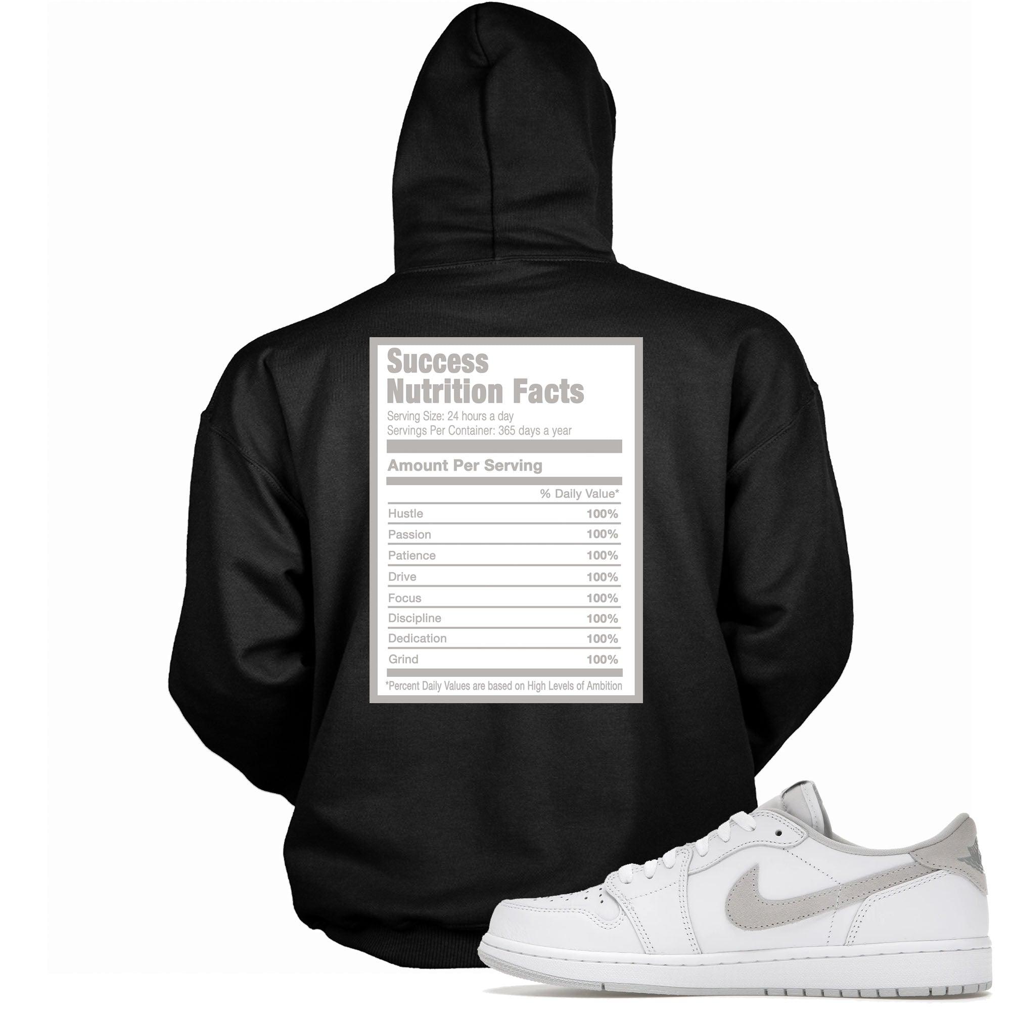 Success Nutrition Sneaker Sweatshirt AJ 1 Low OG Neutral Grey photo