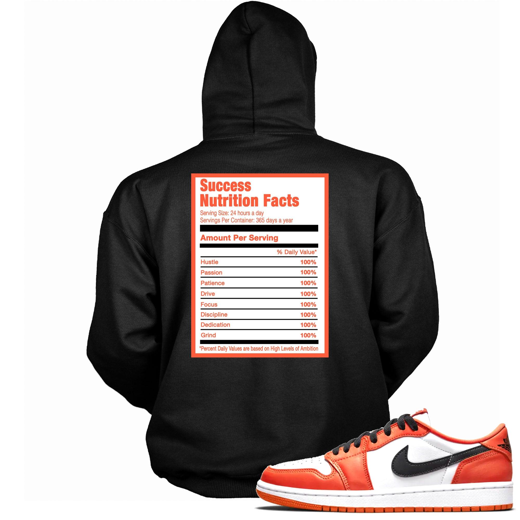 Success Nutrition Jordan 1 Hoodies Low Starfish photo