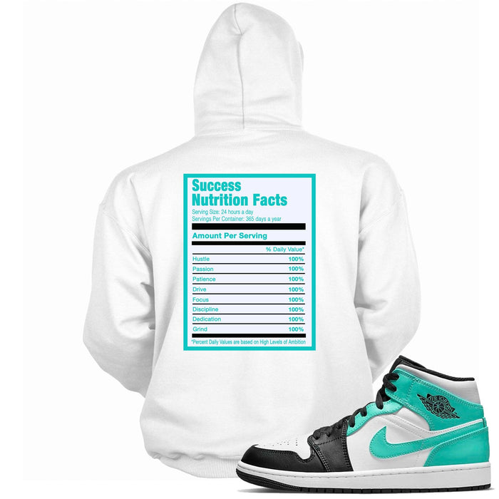 Success Nutrition Hoodie AJ 1 Mid Tropical Twist Igloo photo