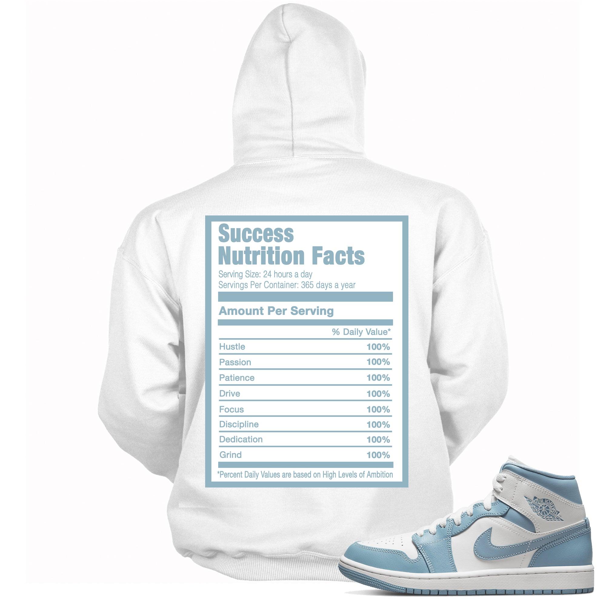 Success Nutrition Hoodie AJ 1 Mid UNC photo
