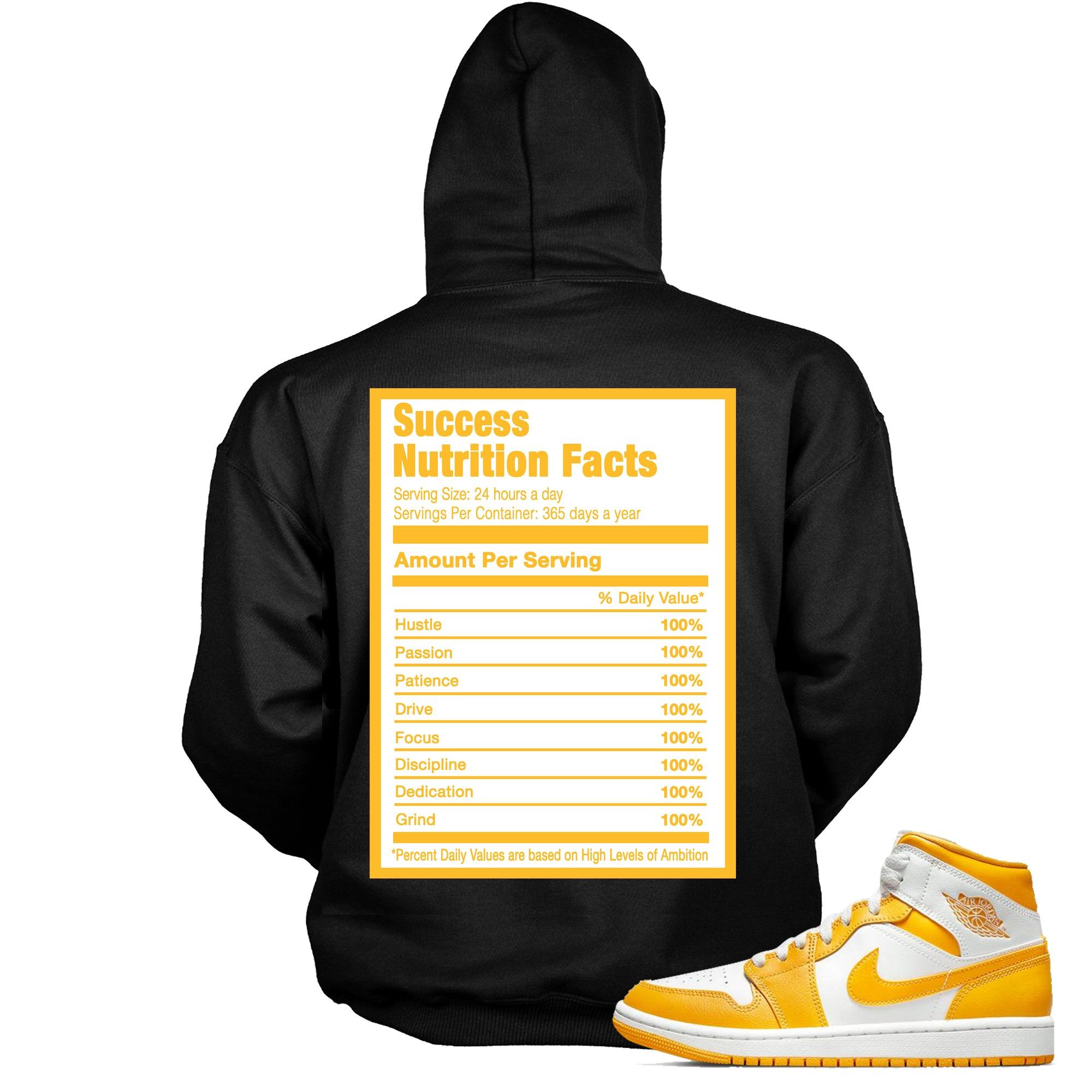 Success Nutrition Hoodie AJ 1 Mid White University Gold photo