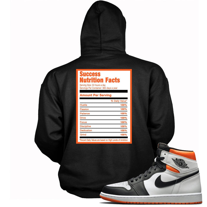 Success Nutrition Hoodie AJ 1 Retro High Electro Orange photo