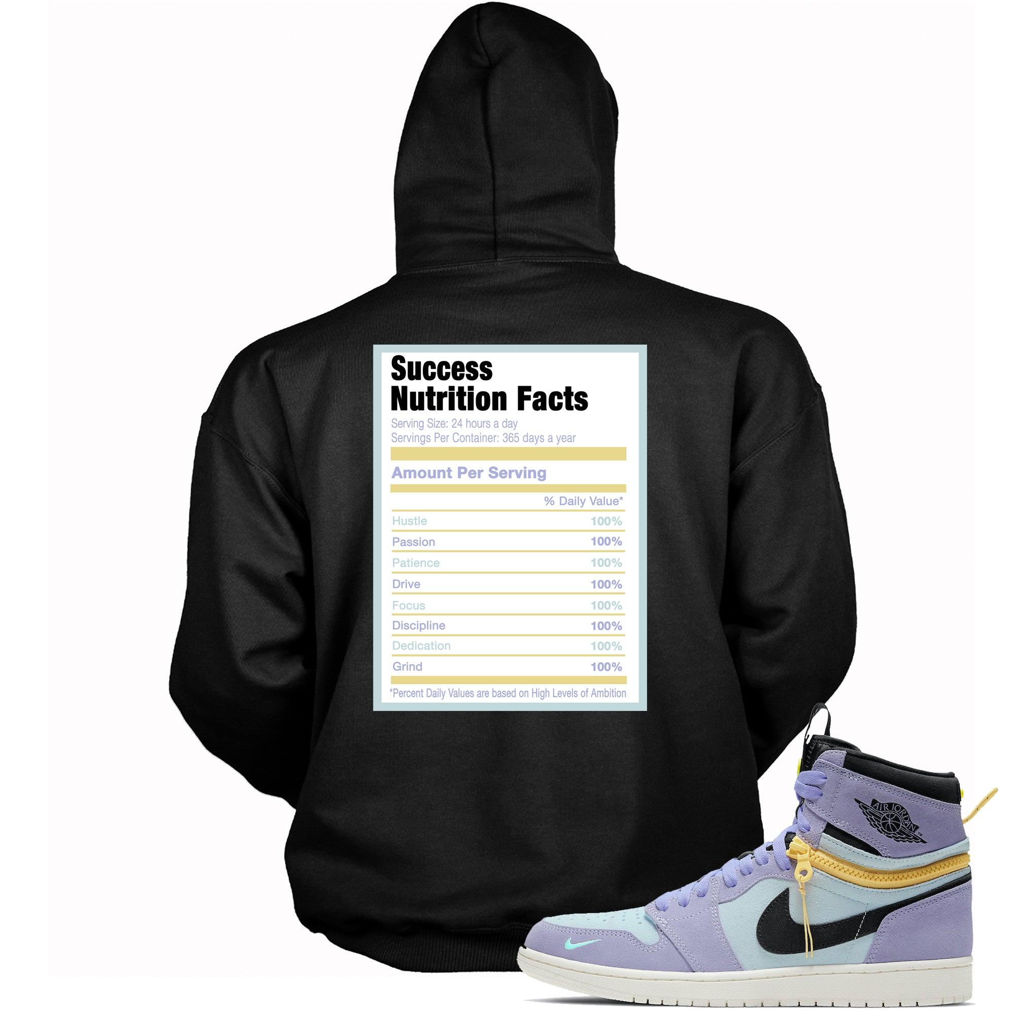 Success Nutrition Sneaker Sweatshirt AJ 1 SWITCH Purple Pulse photo