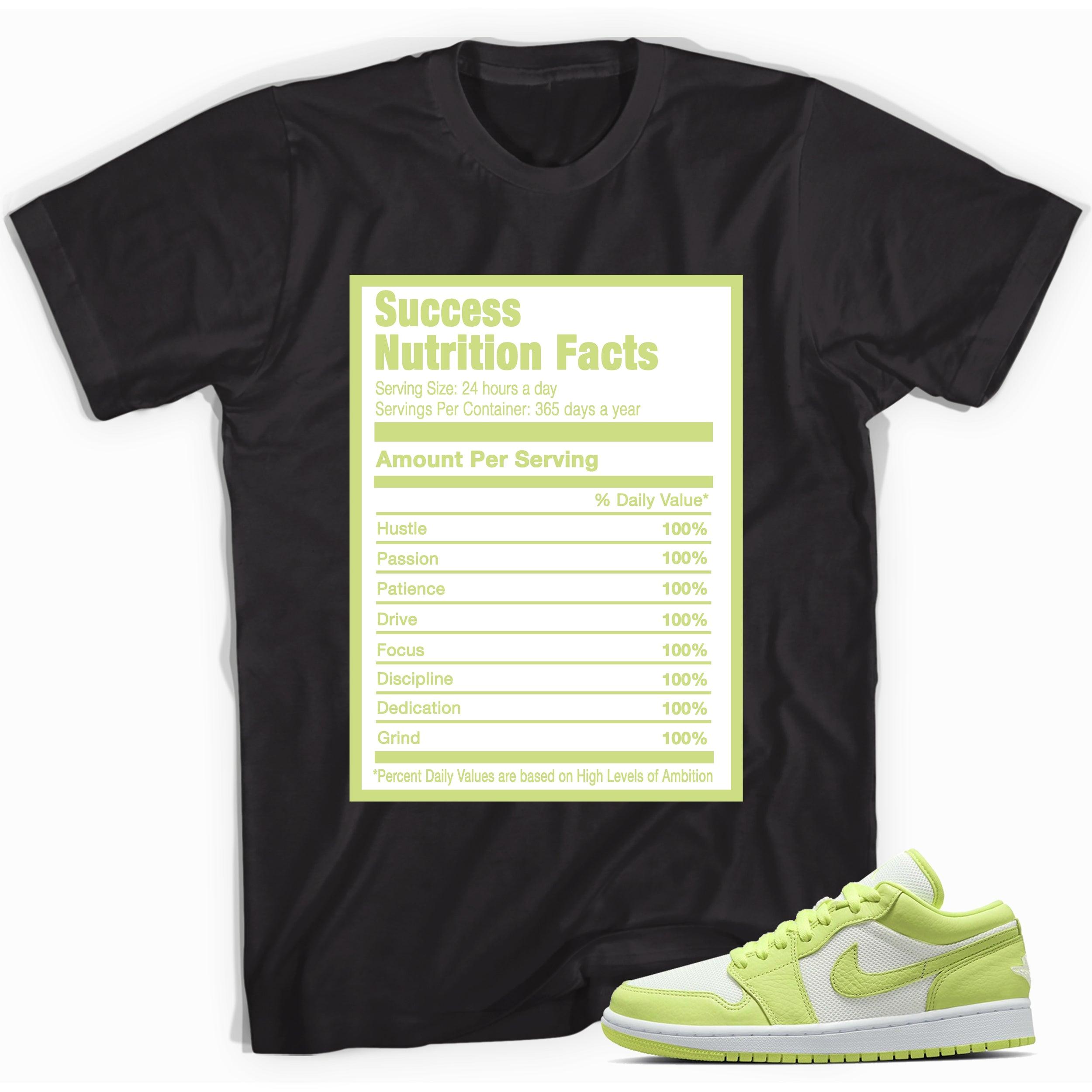 Success Nutrition Shirt AJ 1 Low Limelight photo