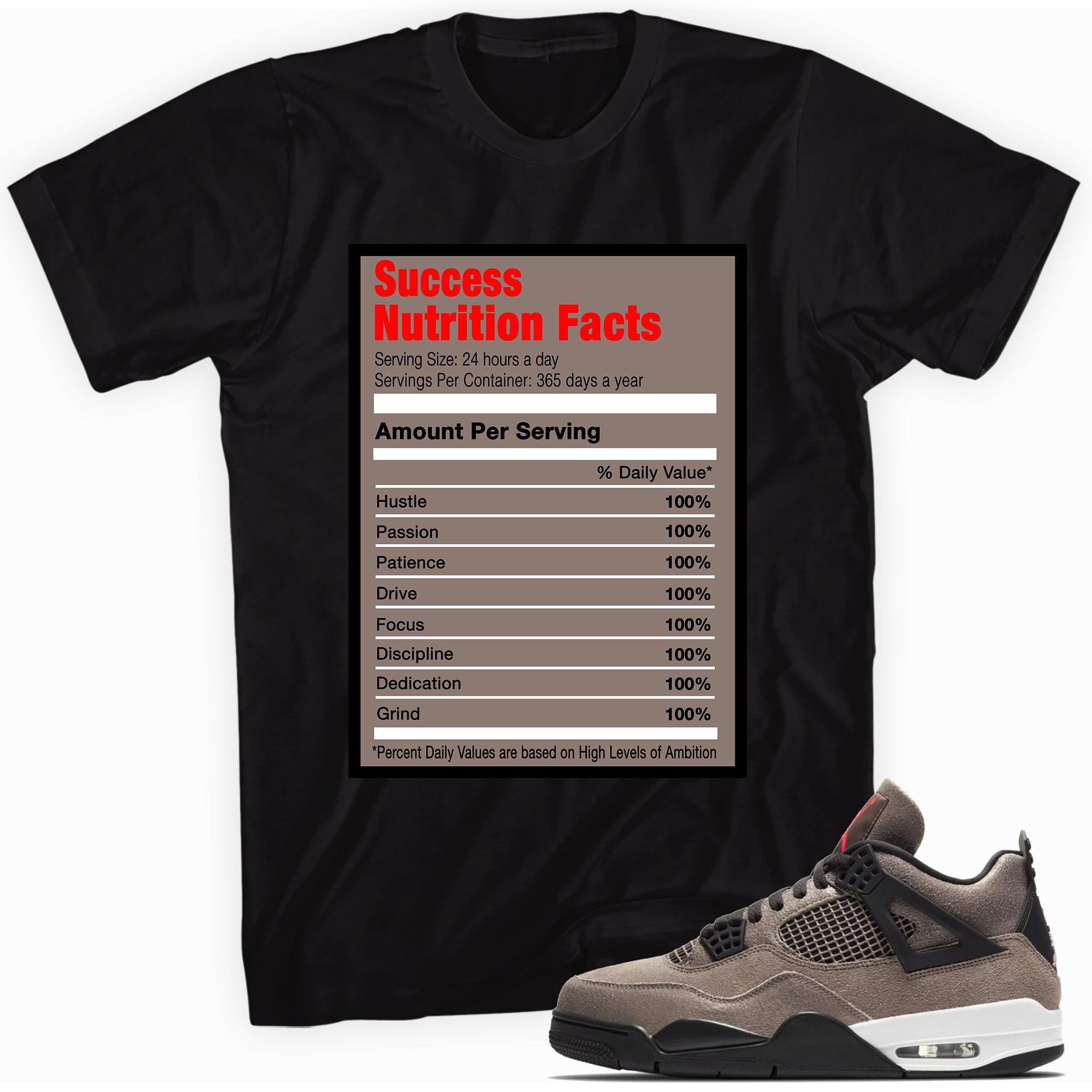 Success Nutrition Sneaker Tee AJ 4 Taupe Haze photo