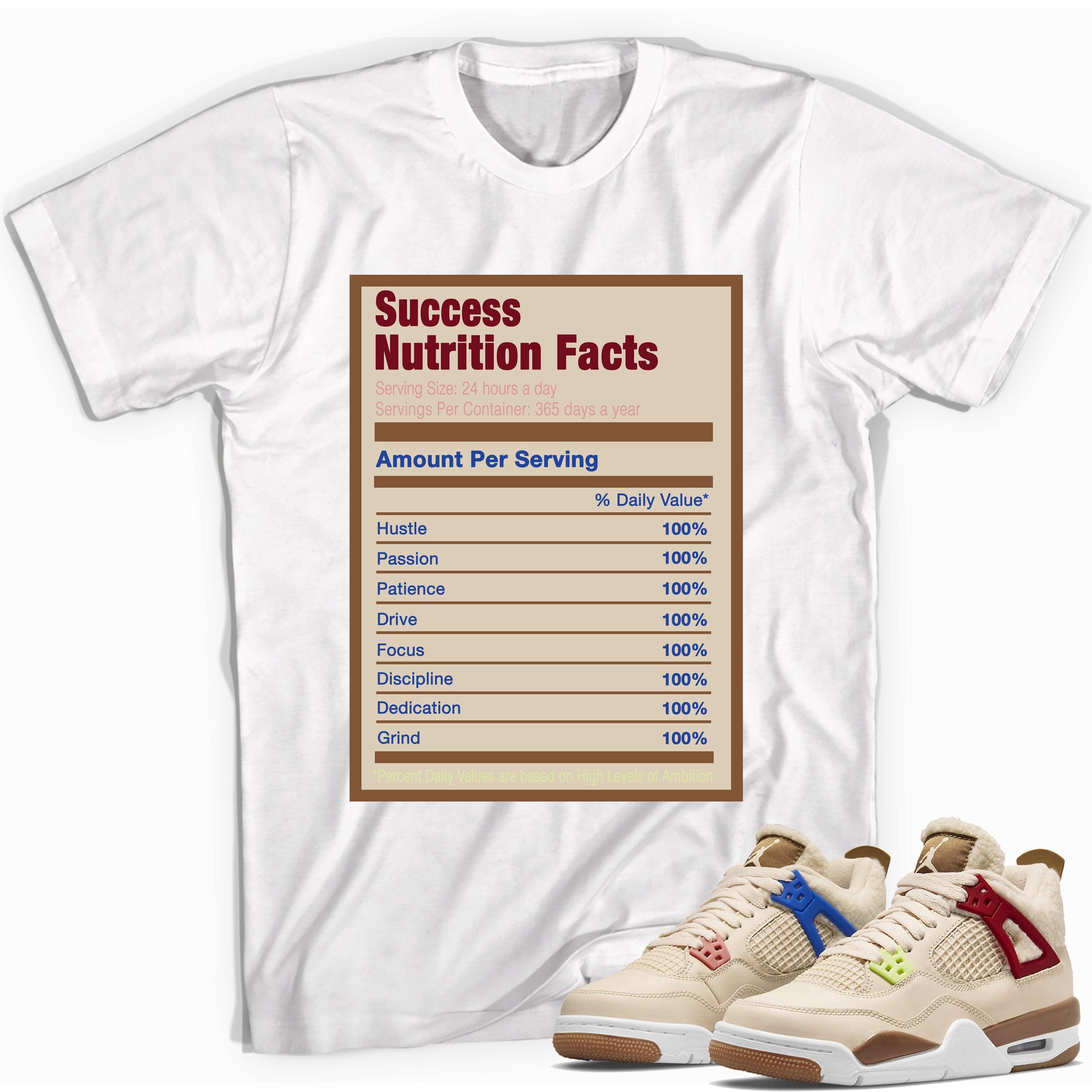 Success Nutrition Facts Shirt AJ 4 Wild Things photo