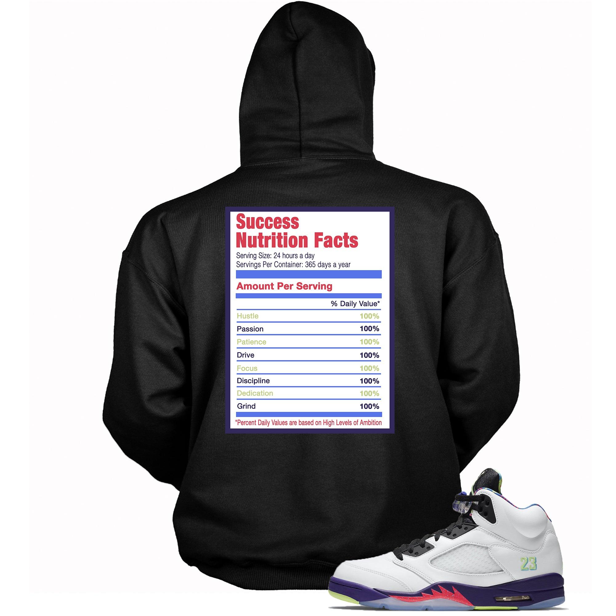 Success Nutrition Sneaker Sweatshirt AJ 5 Retro Alternate Bel Air photo