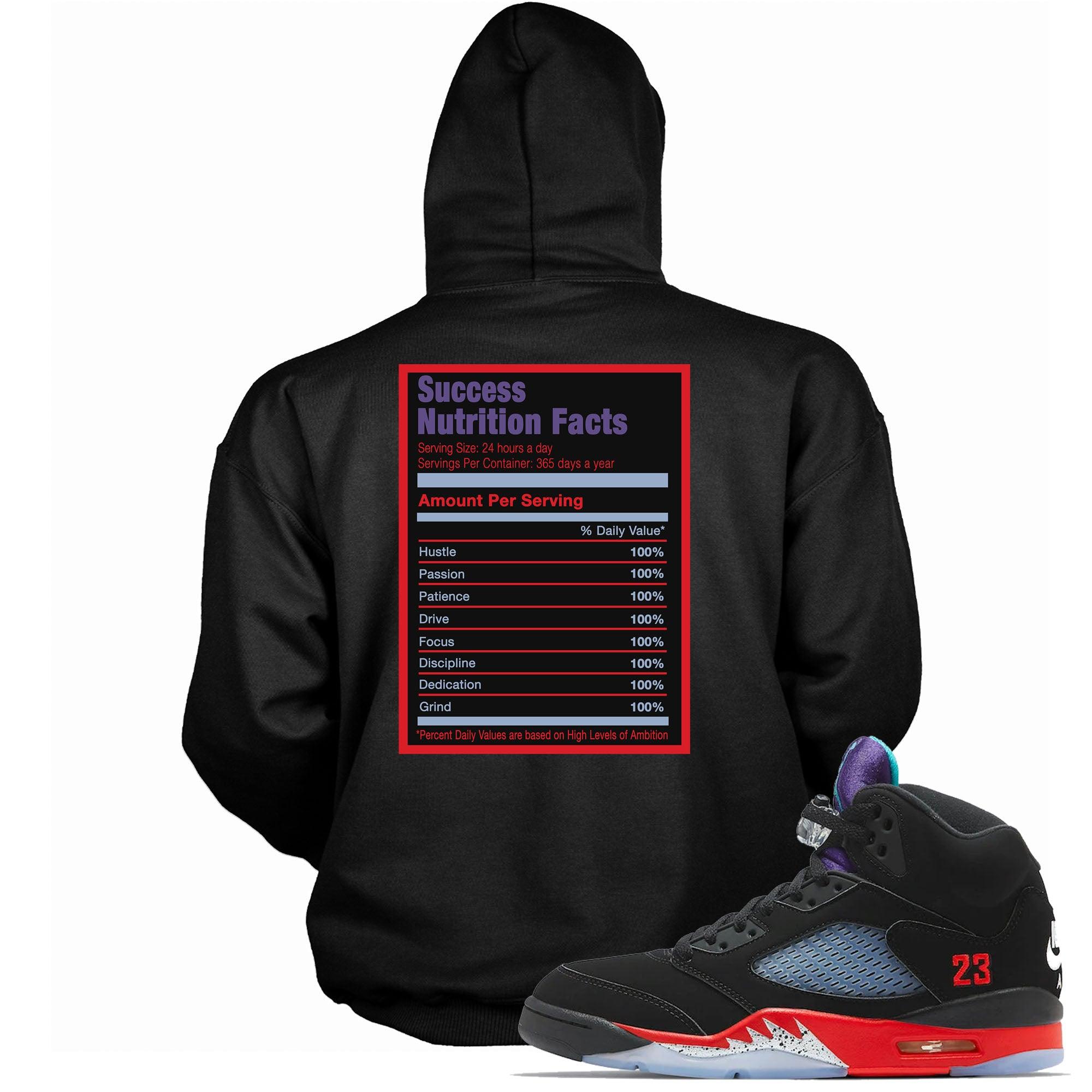 Success Nutrition Facts Sneaker Sweatshirt AJ 5 Top 3 photo