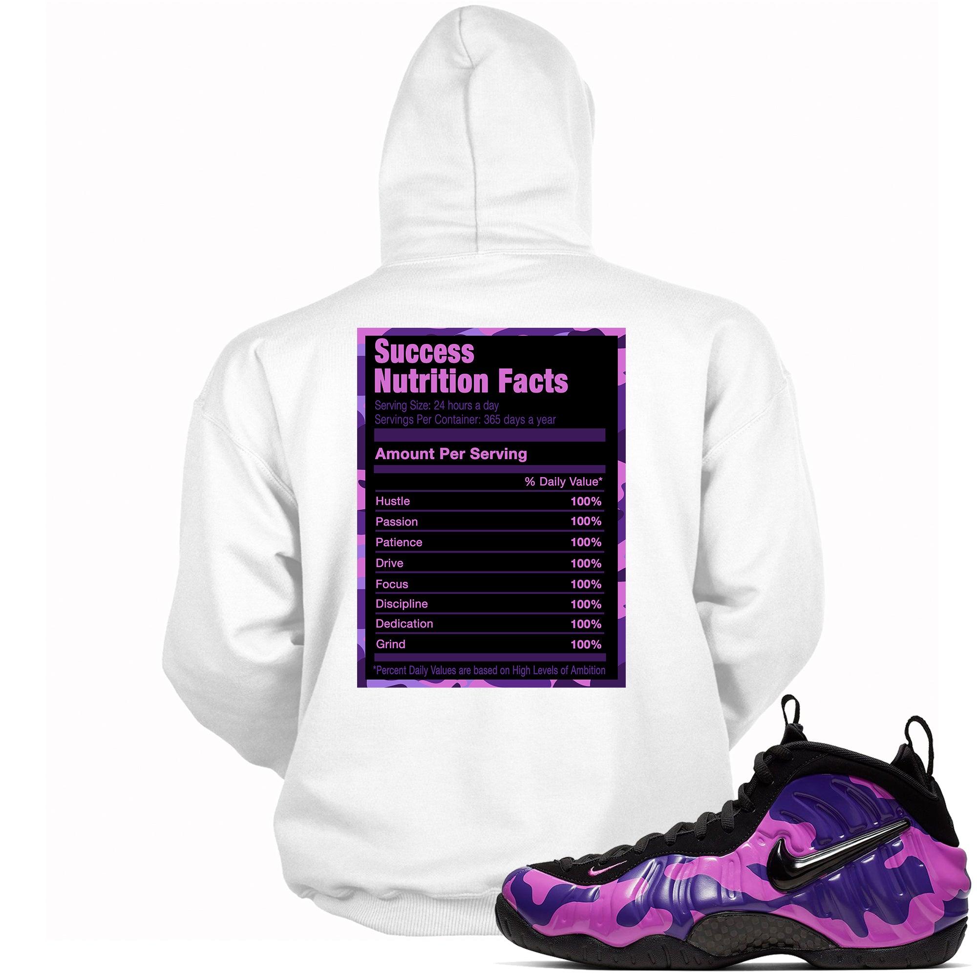 Success Nutrition Hoodie Air Foamposite One Purple Camo photo