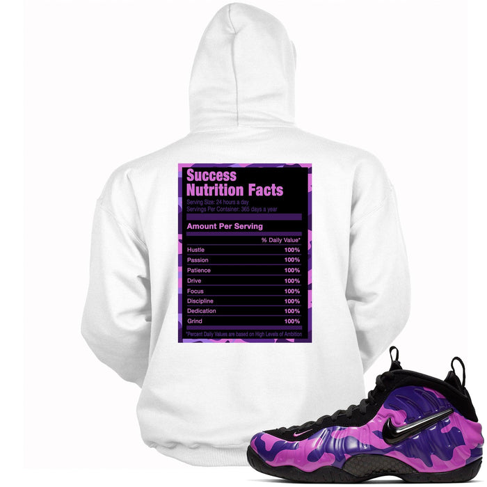 Success Nutrition Hoodie Air Foamposite One Purple Camo photo