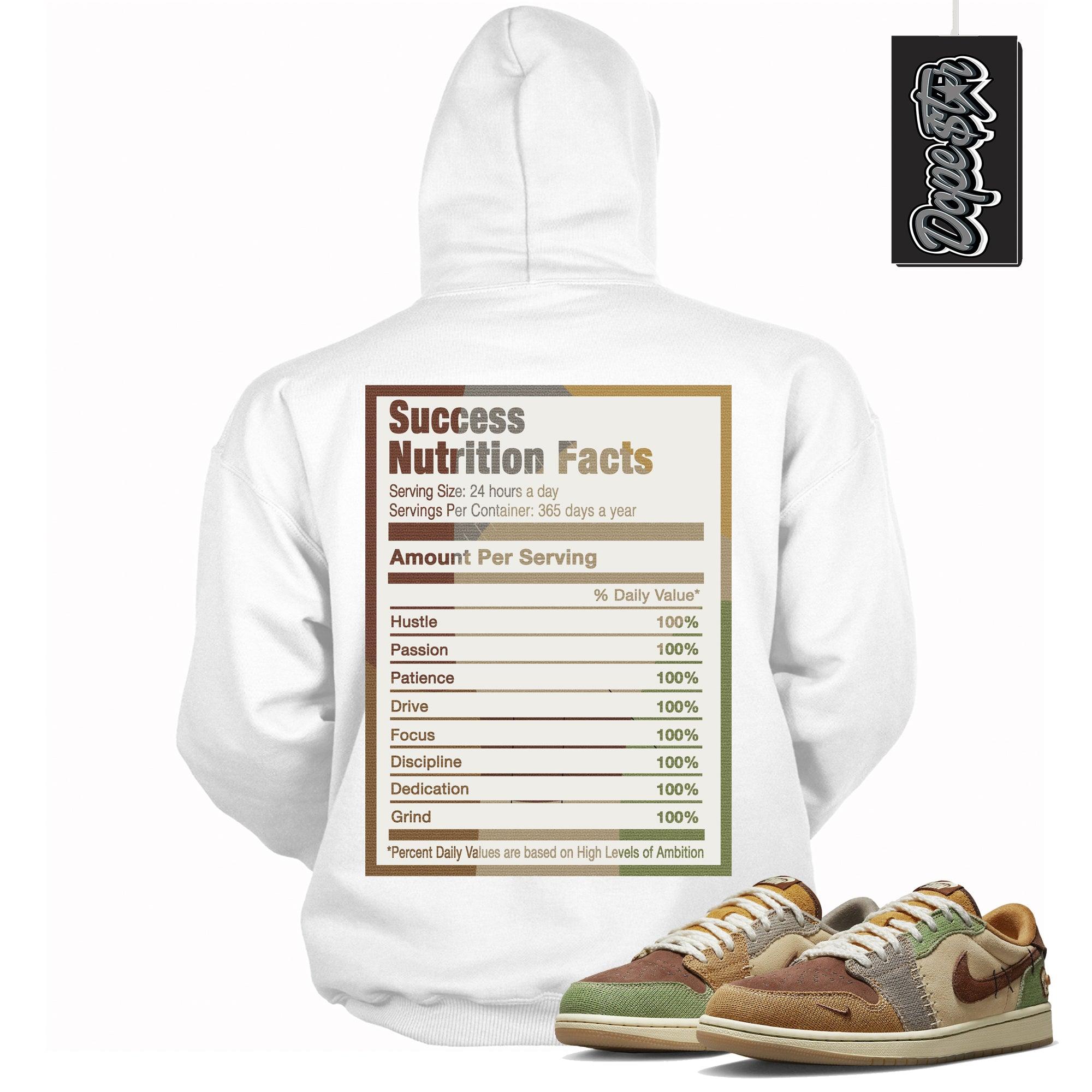Success Nutrition Hoodie AJ 1 Low OG Zion Williamson Voodoo Sneakers photo